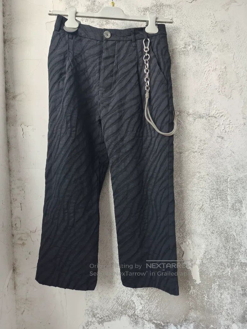 Song For The Mute SONG FOR THE MUTE Dark tiger-print chain long pants with 9 Size US 44 / EU 60 - 5 Thumbnail