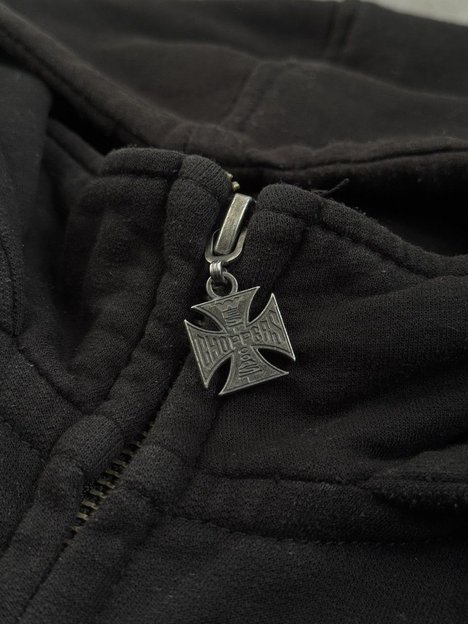 West Coast Choppers Vintage West Coast Choppers Crazy Y2k Jesse James Zip Hoodie Size US M / EU 48-50 / 2 - 11 Thumbnail
