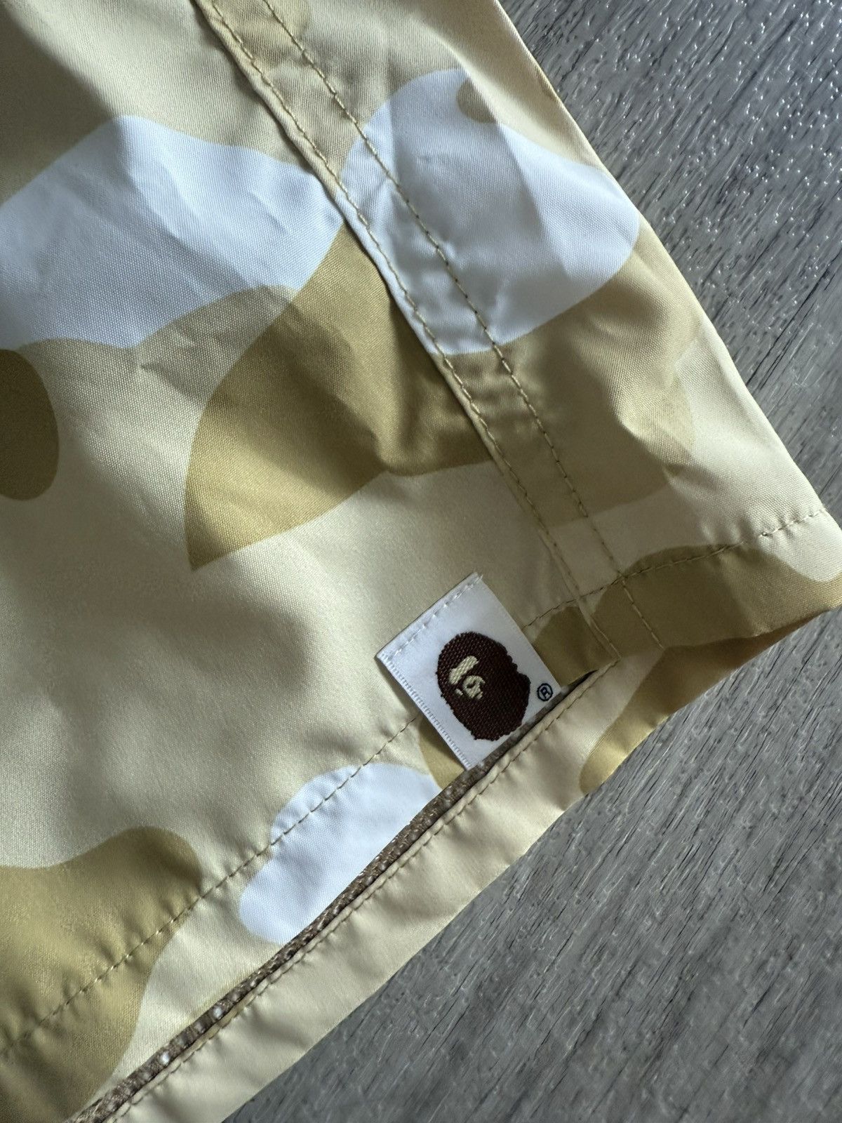 Bape Bape Yellow Camo Swim Shorts Size US 28 / EU 44 - 4 Thumbnail