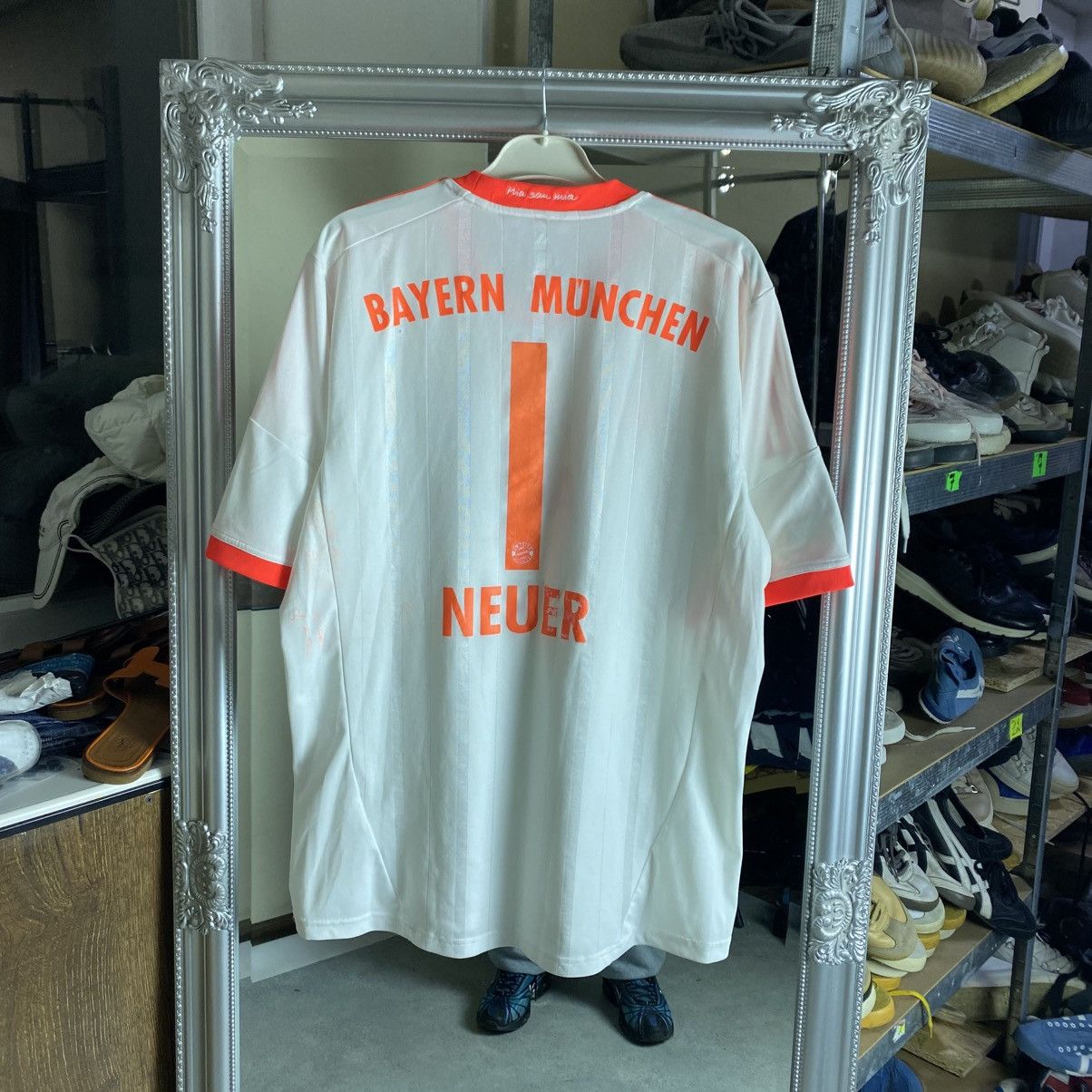 Adidas Vintage Adidas Germany 1 Neuer Rare Soccer Jersey Blokecore Size US L / EU 52-54 / 3 - 1 Thumbnail