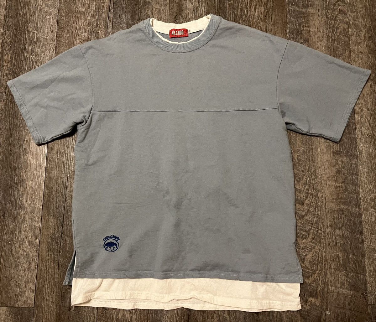 Vintage Vintage Ah Choo Skateboard Double Shirt 21.5x26 Size US XL / EU 56 / 4 - 1 Thumbnail