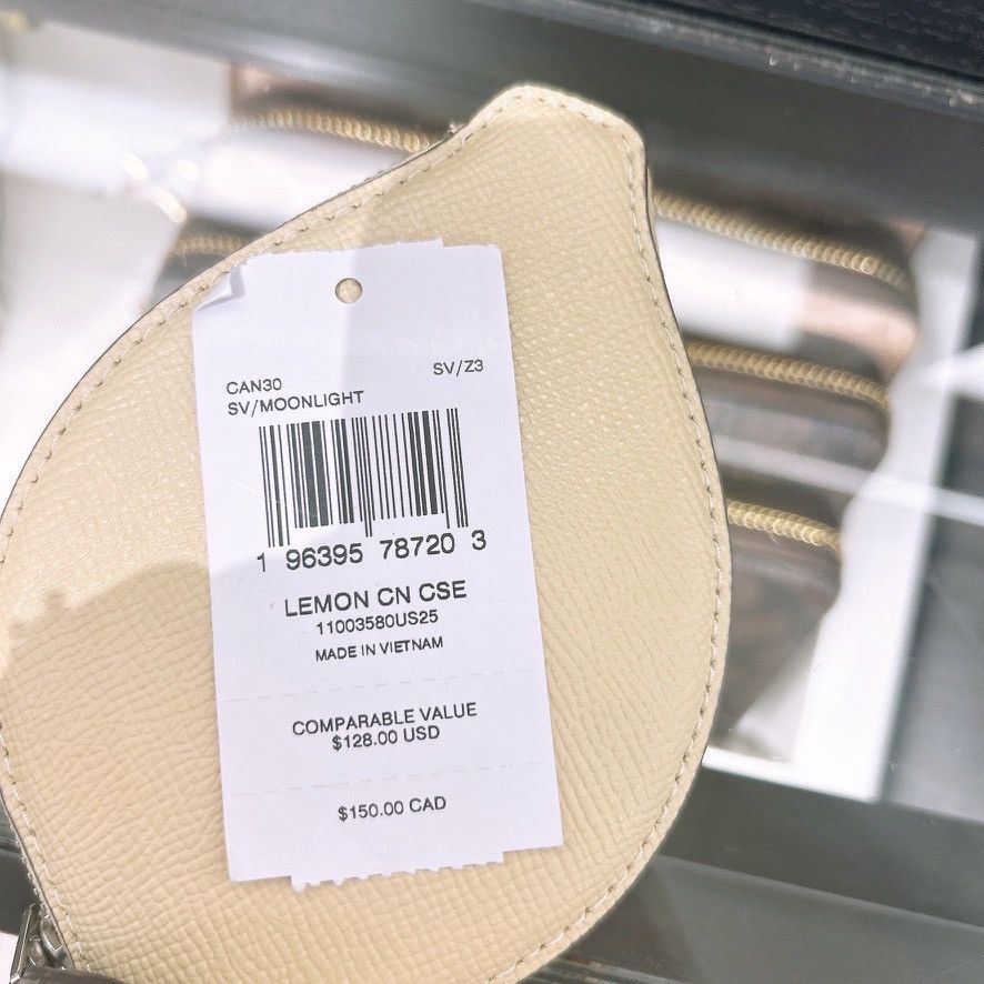 Coach Lemon Coin Case CAN30 Size ONE SIZE - 3 Thumbnail