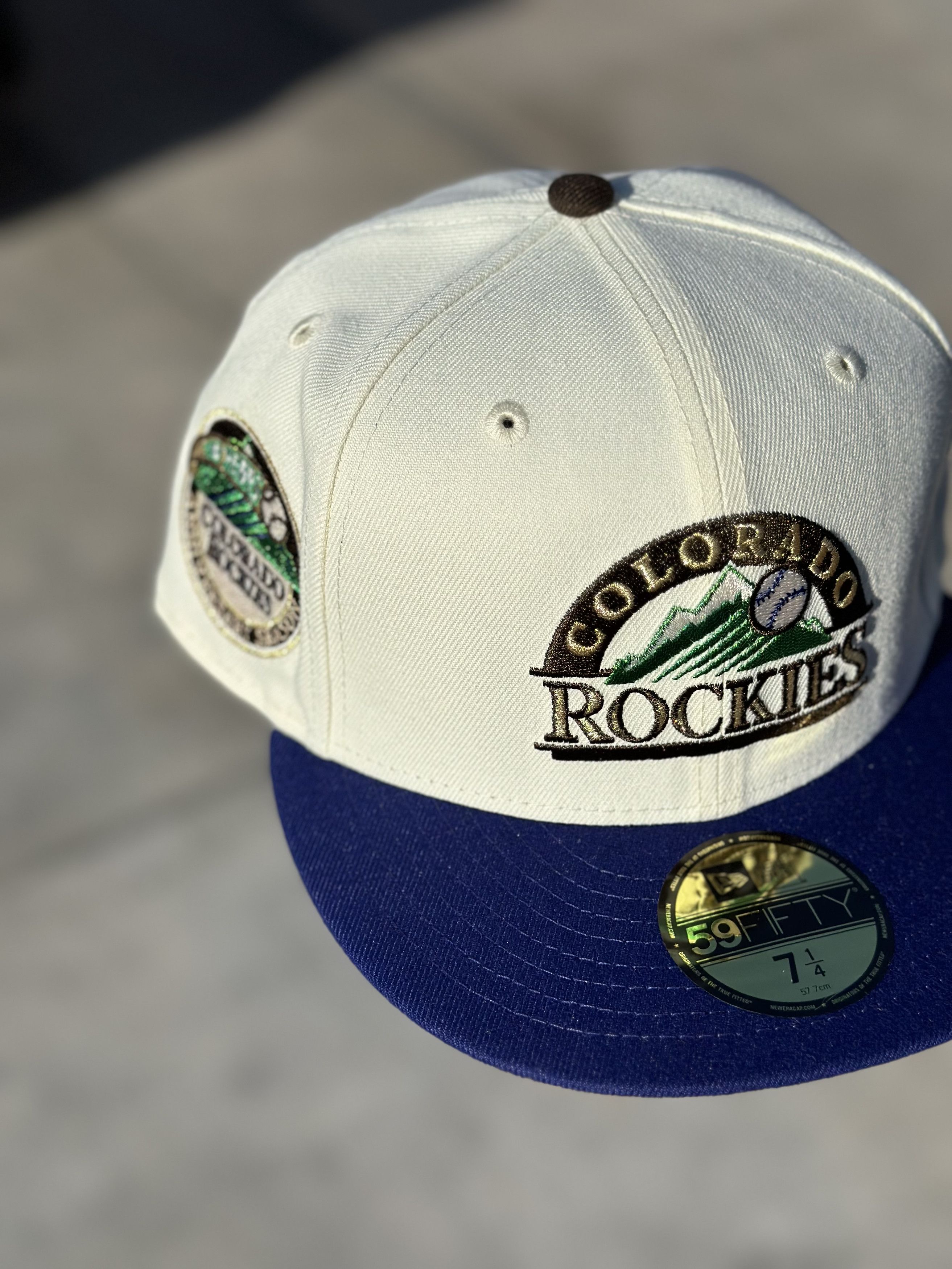 Hat Club 7 1/4 Colorado Rockies 10th Anniversary Patch Size ONE SIZE - 1 Thumbnail