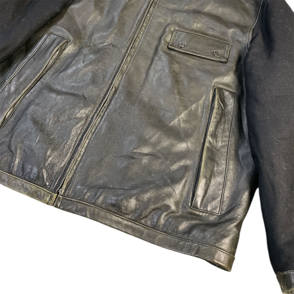 Hugo Boss Hugo Boss Lambskin Leather Jacket Size US M / EU 48-50 / 2 - 3 Thumbnail