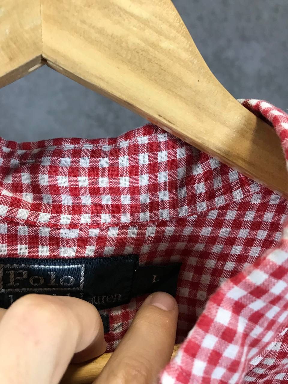 Polo Ralph Lauren Polo Ralph Lauren vintage linen designer shirt Size US XL / EU 56 / 4 - 5 Thumbnail