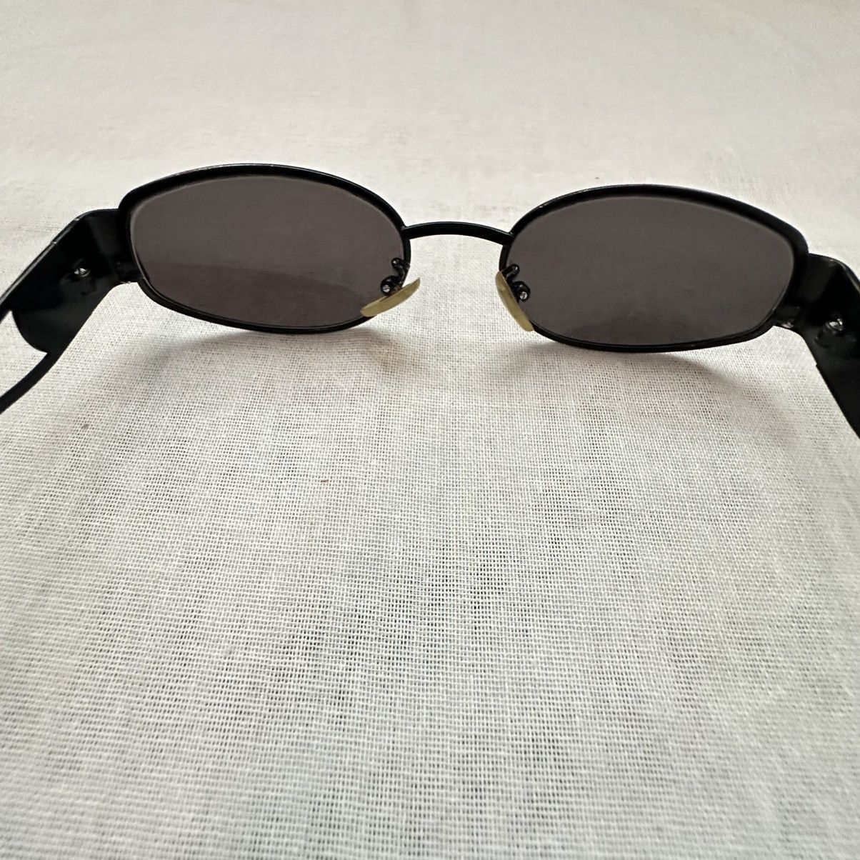 Versace Vintage Gianni Versace Medusa Black Metal Sunglasses X48 Size ONE SIZE - 5 Thumbnail
