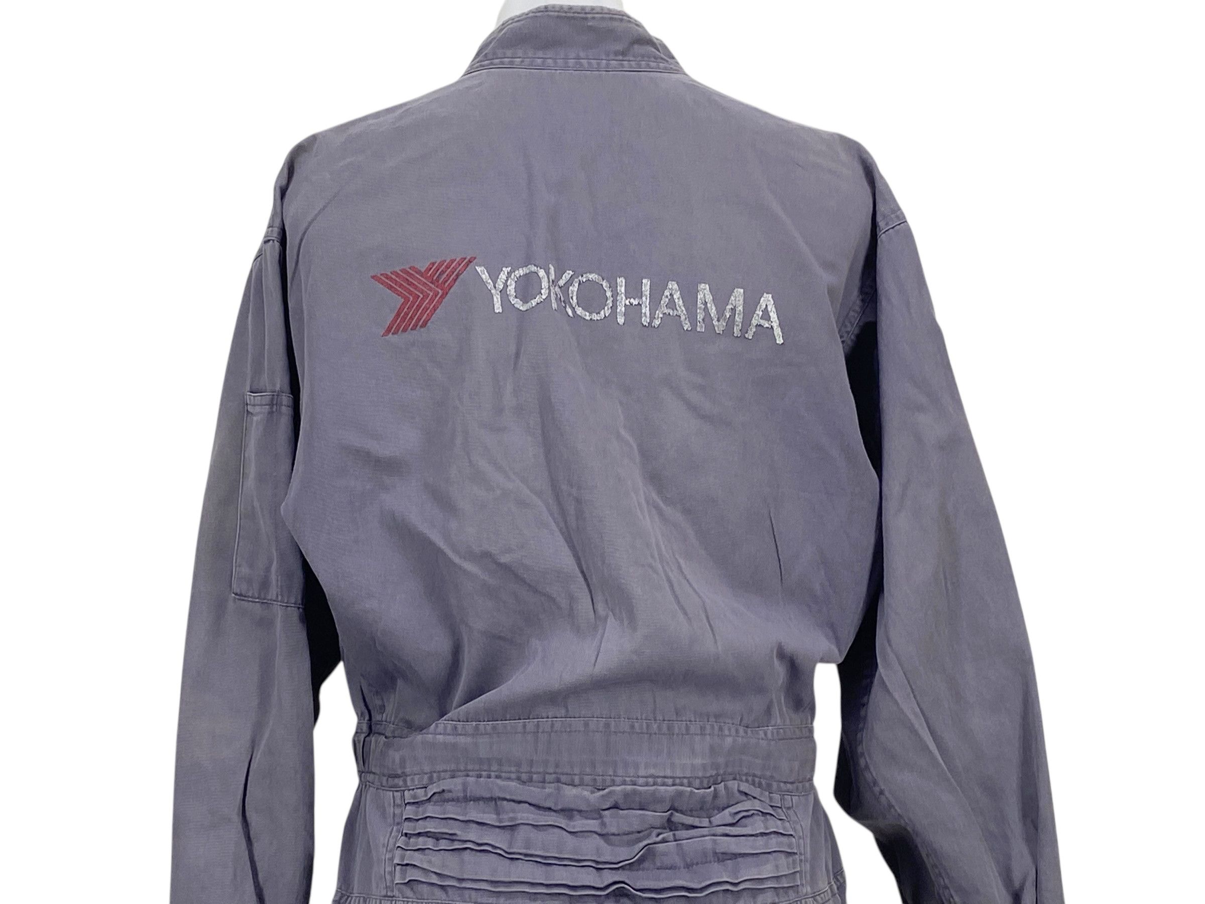 Vintage Yokohama JDM Motorsport Coverall Jumpsuit Size US 33 - 6 Thumbnail