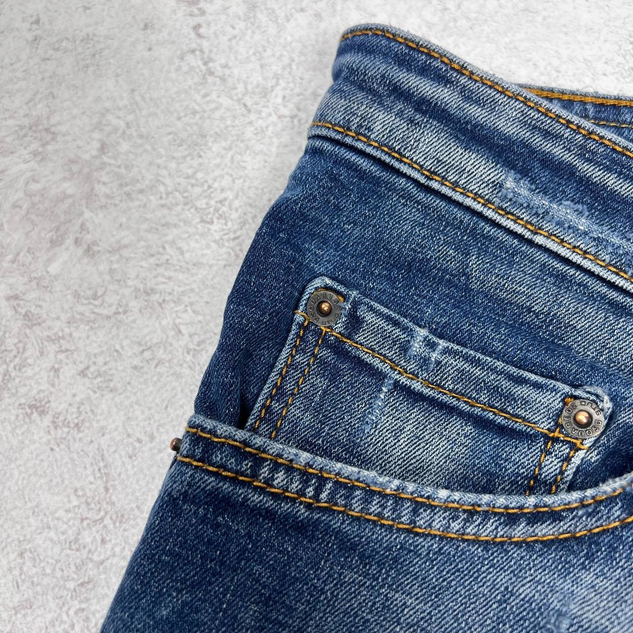 Dsquared2 Dsquared2 Men’s Jeans Distressed Paint Splatter Size US 30 / EU 46 - 8 Thumbnail