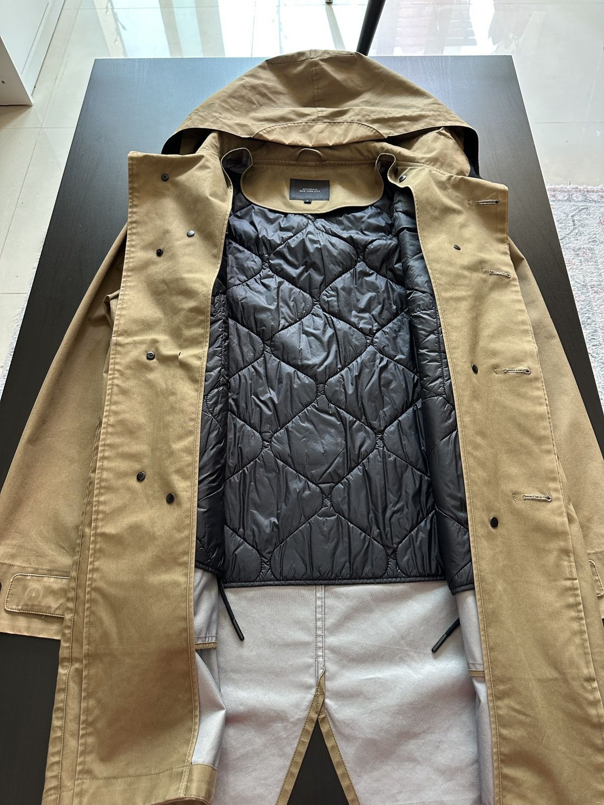 Saturdays NYC Saturdays NYC Nathan – Removable Primaloft Liner – Size M Size US M / EU 48-50 / 2 - 9 Thumbnail