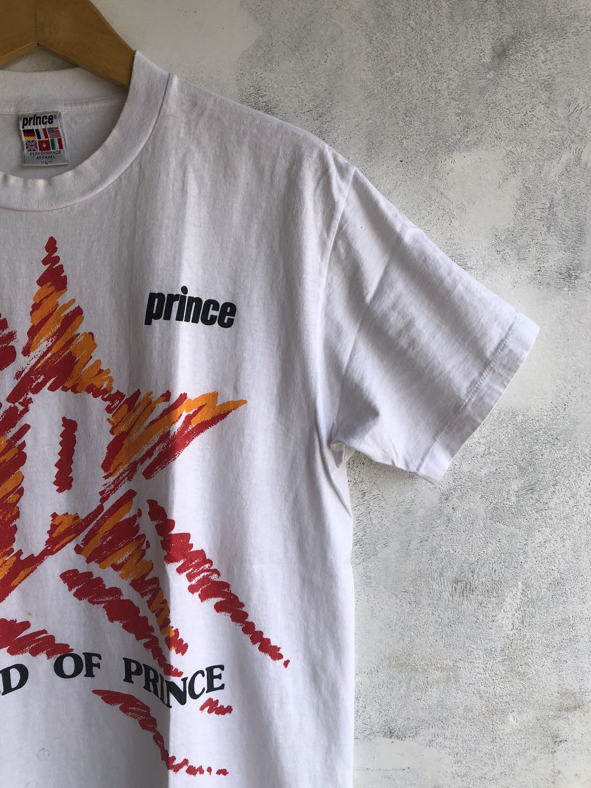 Japanese Brand × Prince PRINCE BIG LOGO PERFECT COLUOUR TSHIRT TEE Size US L / EU 52-54 / 3 - 2 Thumbnail