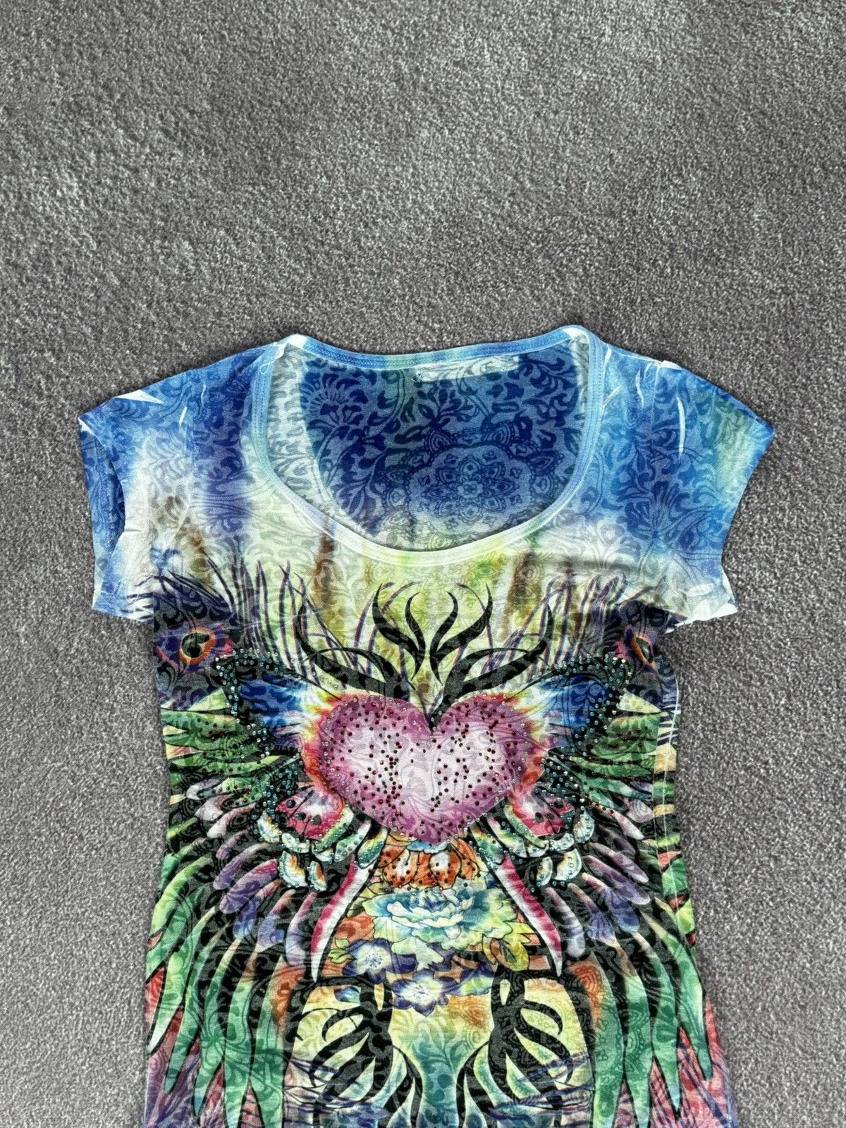 Hysteric Glamour Vintage 00s Aesthertic Crazy Print Grunge Tank Top Size M / US 6-8 / IT 42-44 - 2 Thumbnail