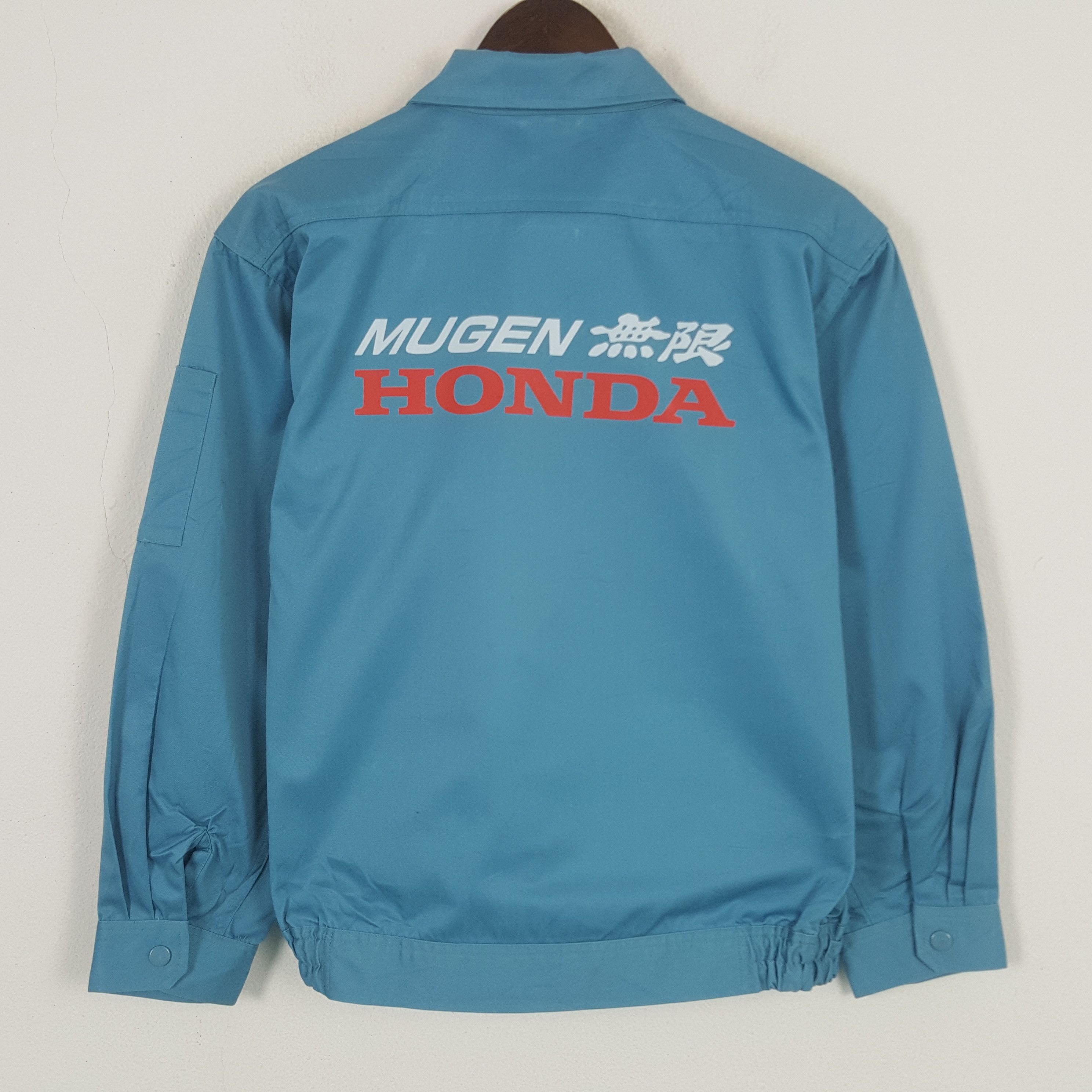 Honda × Japanese Brand × Vintage Vintage Mugen Honda Racing Custom Worker Japan Jacket Size US L / EU 52-54 / 3 - 1 Thumbnail