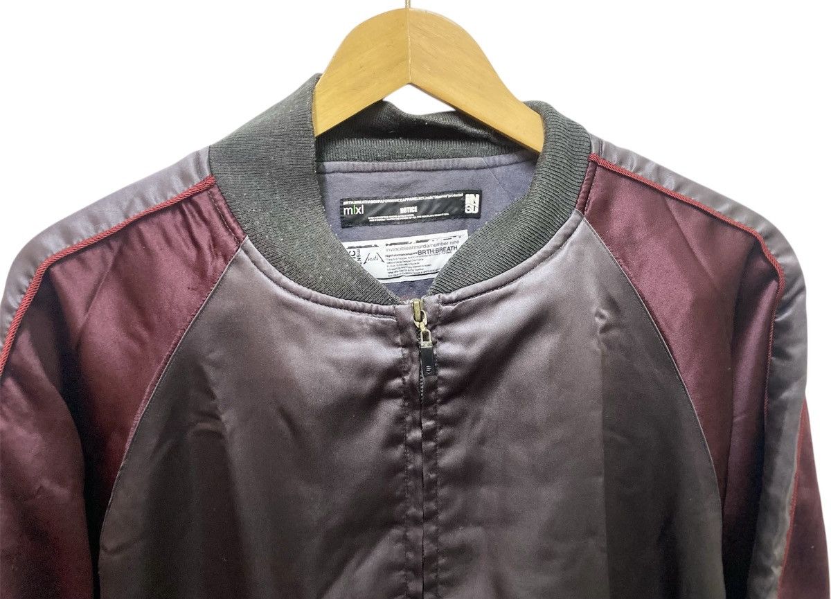 Japanese Brand × Jun Takahashi × Number (N)ine 🔥Quick Sale🔥 Number Nine Satin Bomber Jacket Size US M / EU 48-50 / 2 - 4 Thumbnail