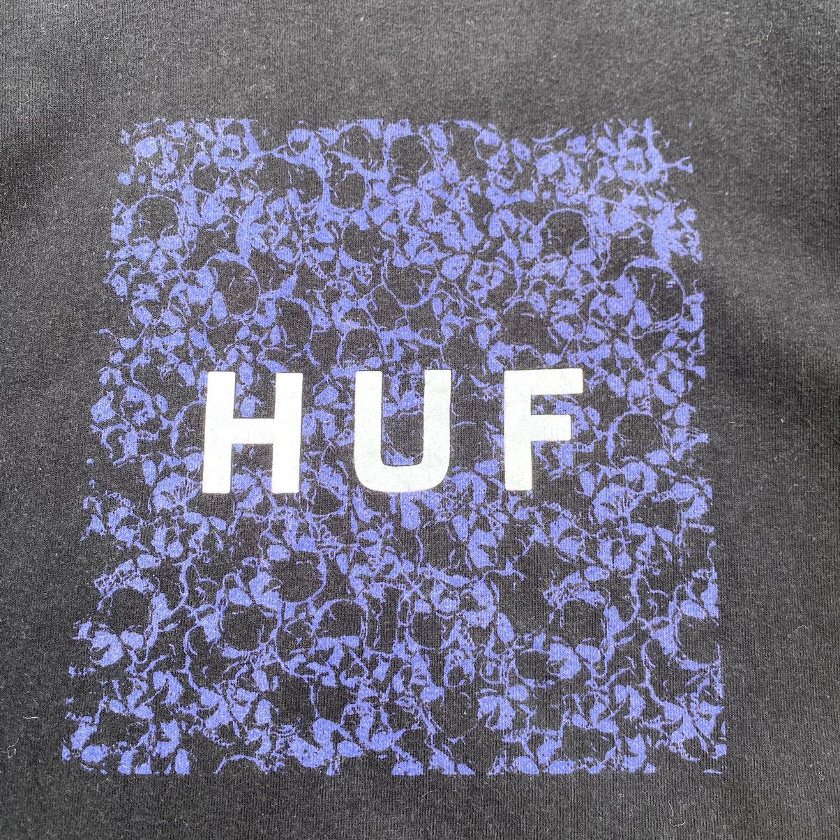 Huf Thrashed Faded HUF Skateboard ERD GRUNGE PORNSTAR TEE Size US M / EU 48-50 / 2 - 2 Thumbnail