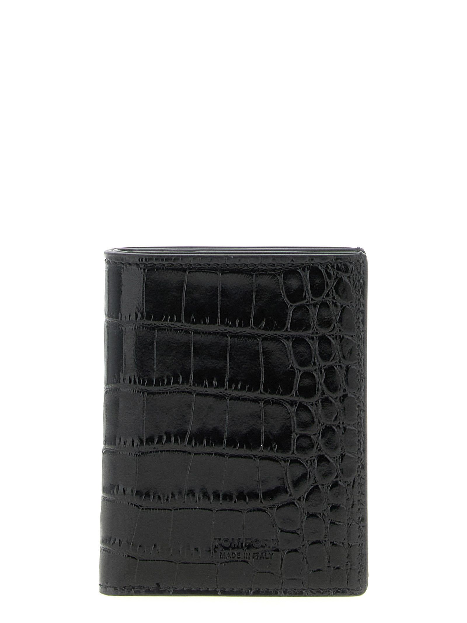 Tom Ford Cardholder stmpa crocodile Size ONE SIZE - 1 Thumbnail