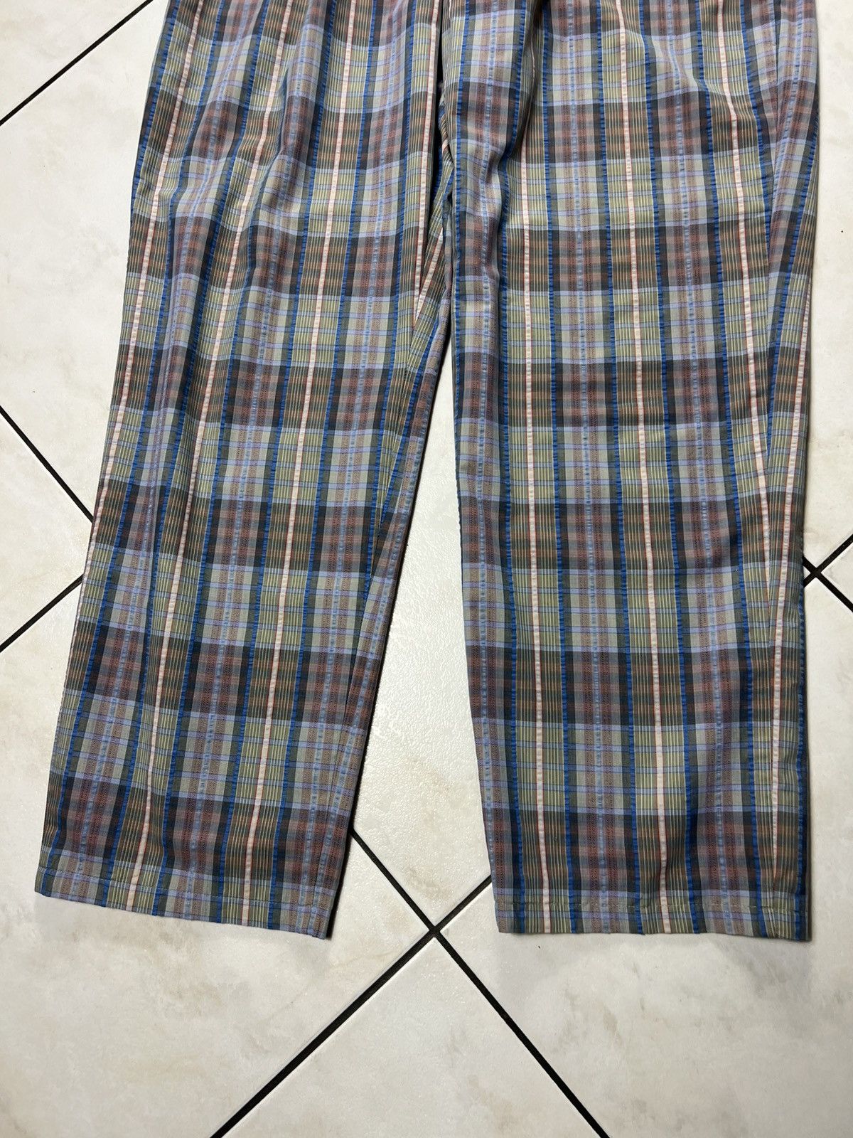 Levi's Vintage Levi’s CIVVY Street classic check seersucker pants Size US 34 / EU 50 - 5 Thumbnail