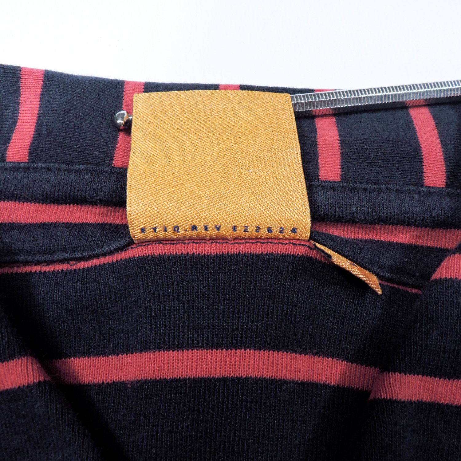 Tory Burch TORY BURCH POLO STRIPED SHOULDER TAB PIMA COTTON SHIRT Size M / US 6-8 / IT 42-44 - 4 Thumbnail