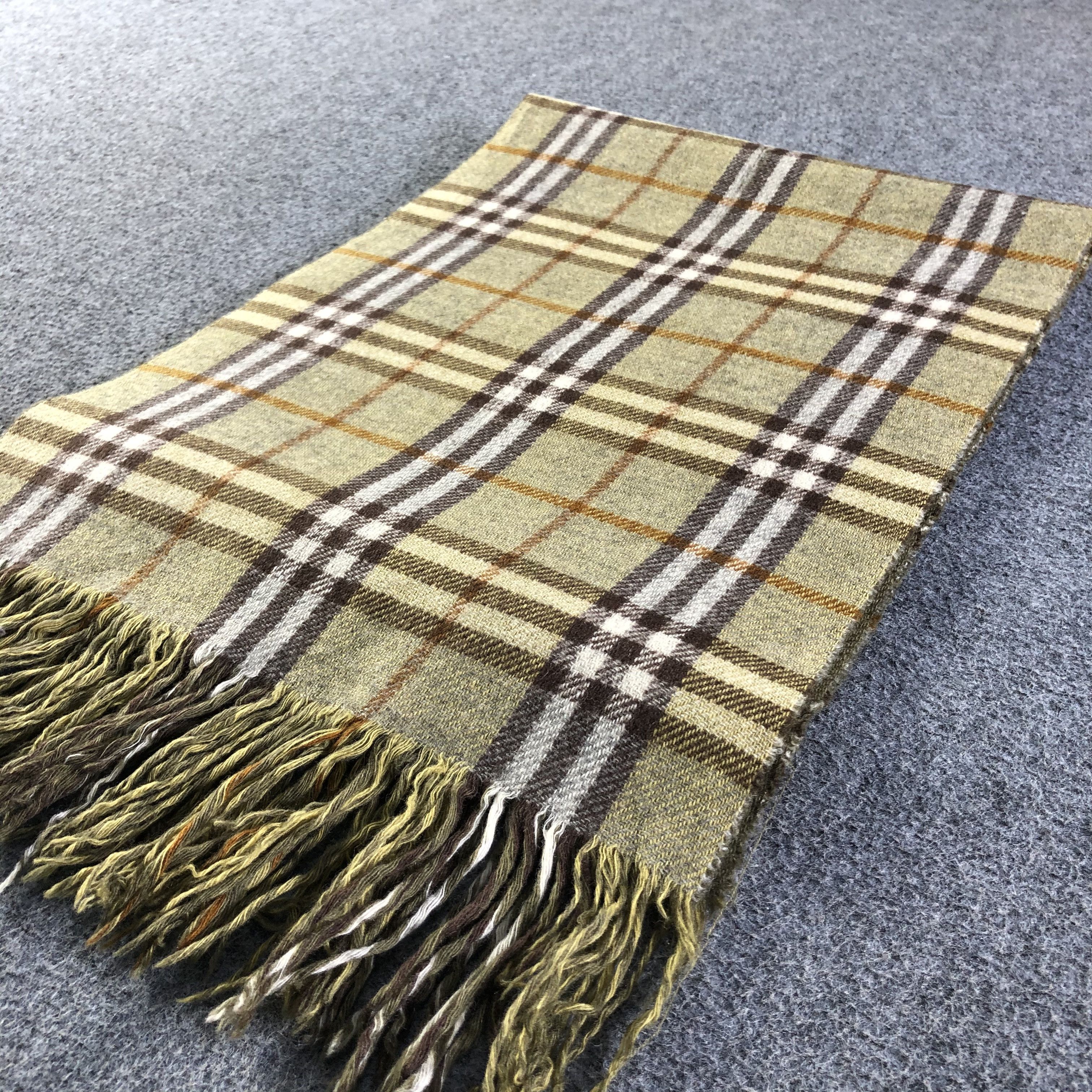 Burberry Burberry Cashmere Scarf / Muffler / Neckwear Size ONE SIZE - 5 Thumbnail