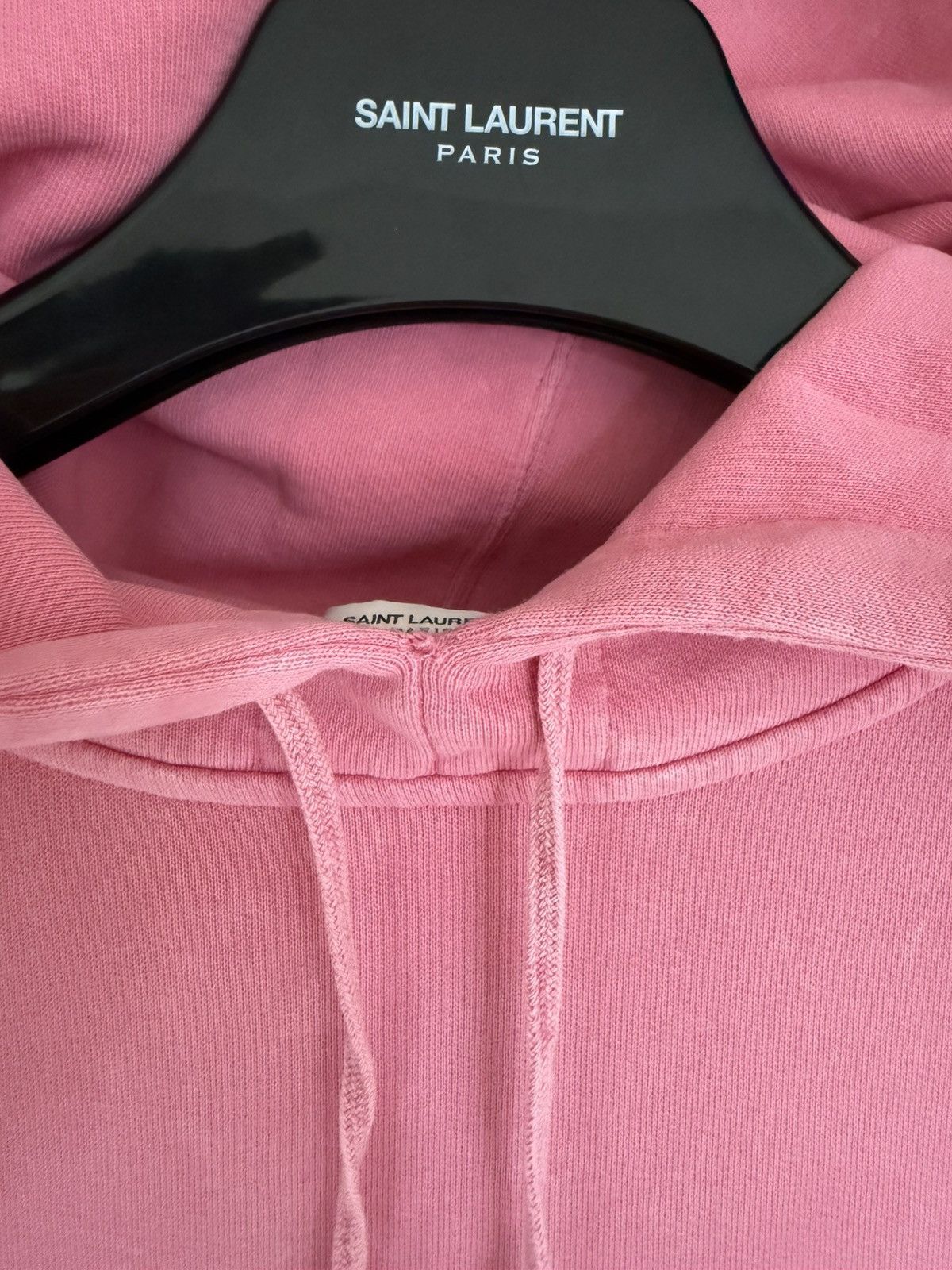 Saint Laurent Paris $990 Saint Laurent Rive Gauche logo hoodie rare XL grail Size US XL / EU 56 / 4 - 16 Thumbnail