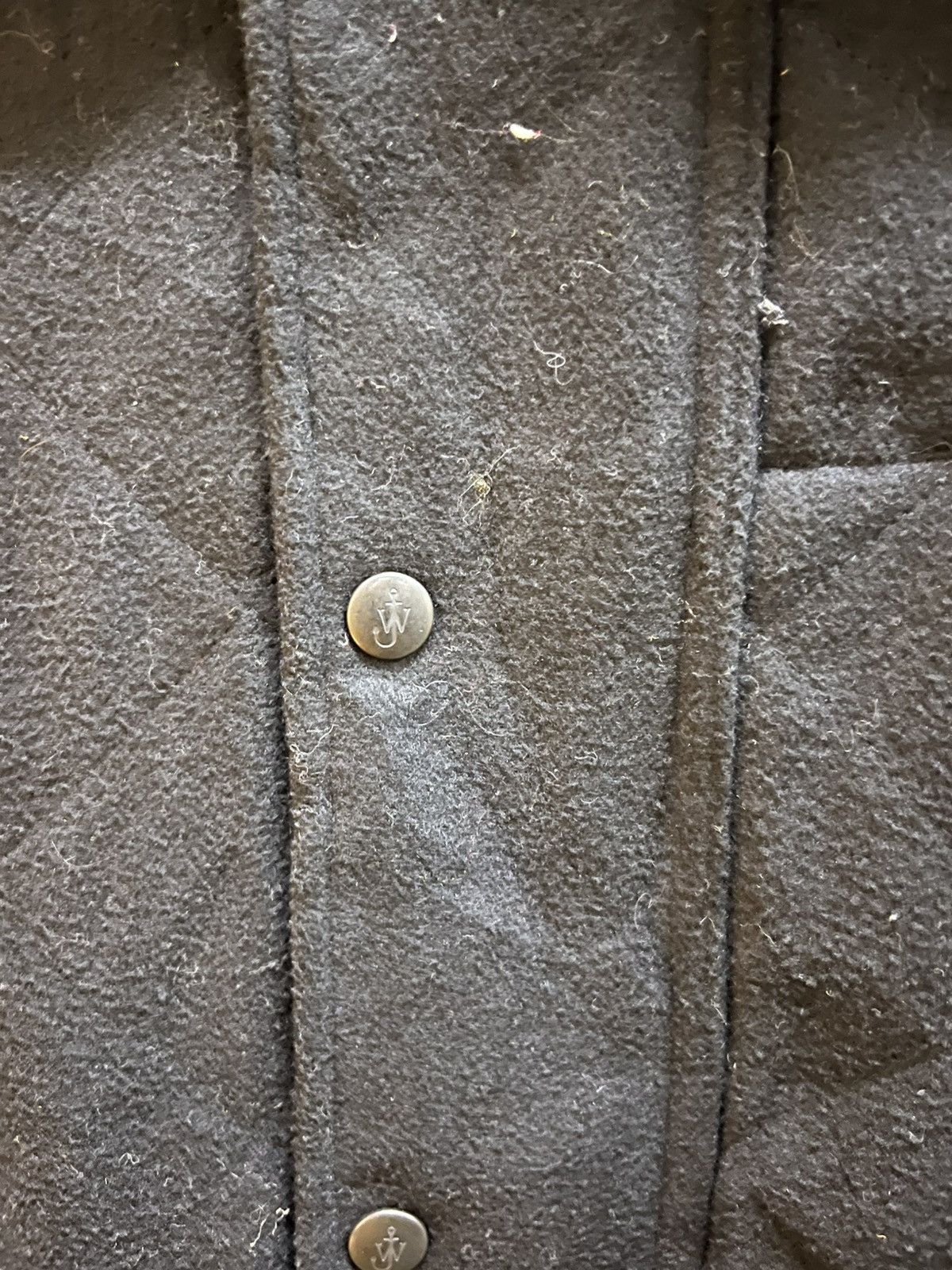 JW Anderson × Uniqlo × Vintage Uniqlo JW Anderson Fleece Jacket Black Size US M / EU 48-50 / 2 - 4 Thumbnail