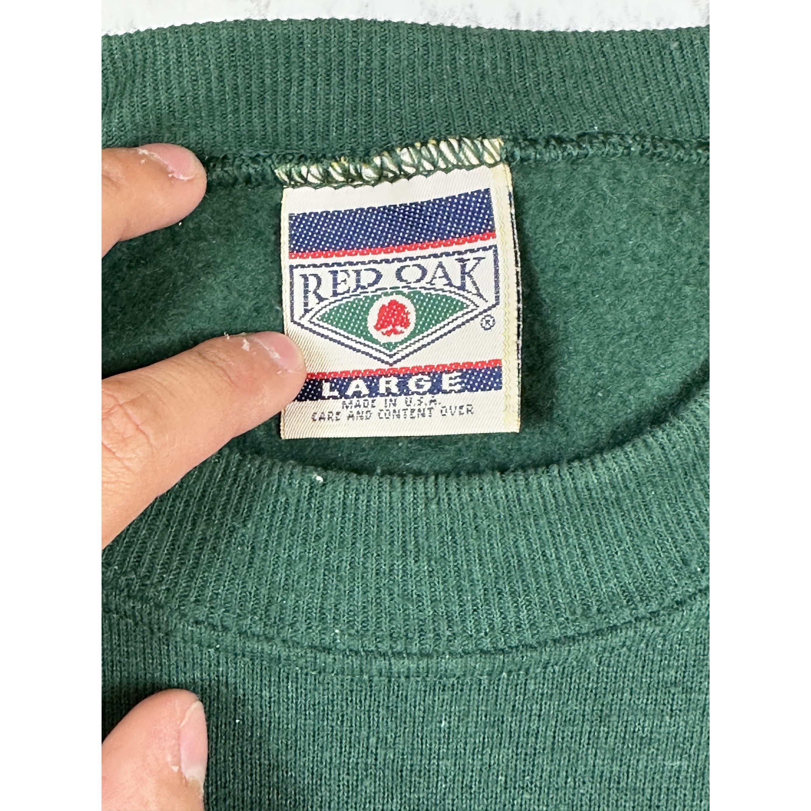 Vintage Vintage Notre Dame Crewneck (L) Size US L / EU 52-54 / 3 - 3 Thumbnail