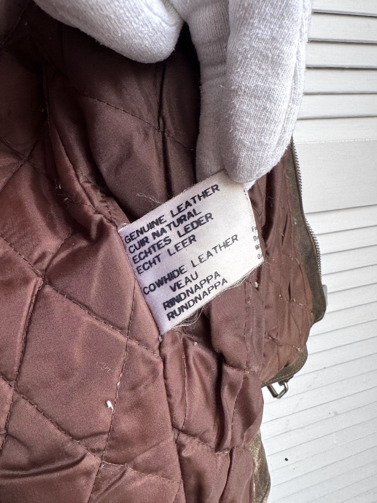 Genuine Leather Vintage German Cowhide Leather Motorcycle Jacket Distressed Size US L / EU 52-54 / 3 - 14 Thumbnail