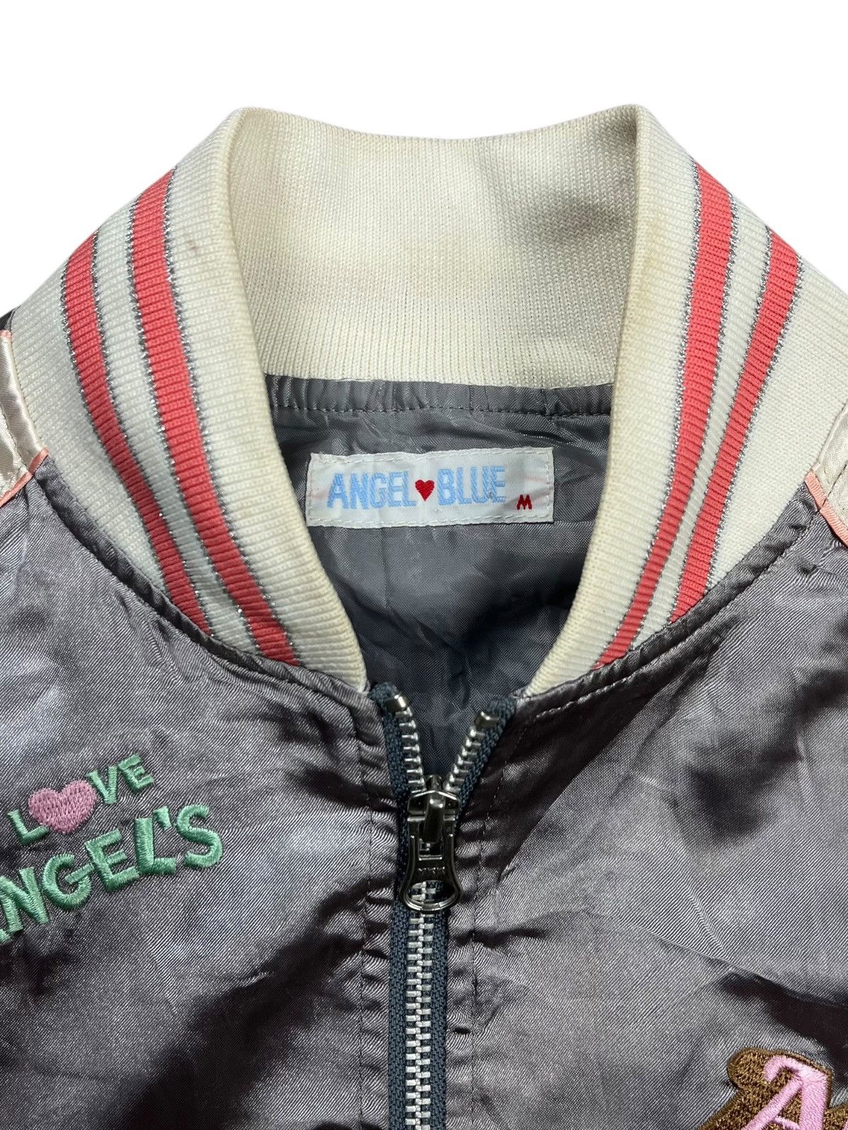 Angel Blue 2000s Angel Blue - Multipatch Sateen Jacket Size US M / EU 48-50 / 2 - 5 Thumbnail