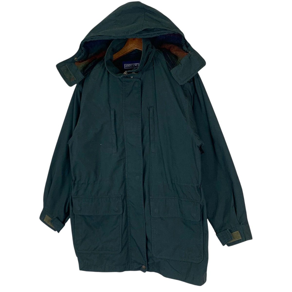 Lands' End × Vintage VINTAGE LANDS END OUTDOOR HUNTING JACKET Size S / US 4 / IT 40 - 2 Thumbnail