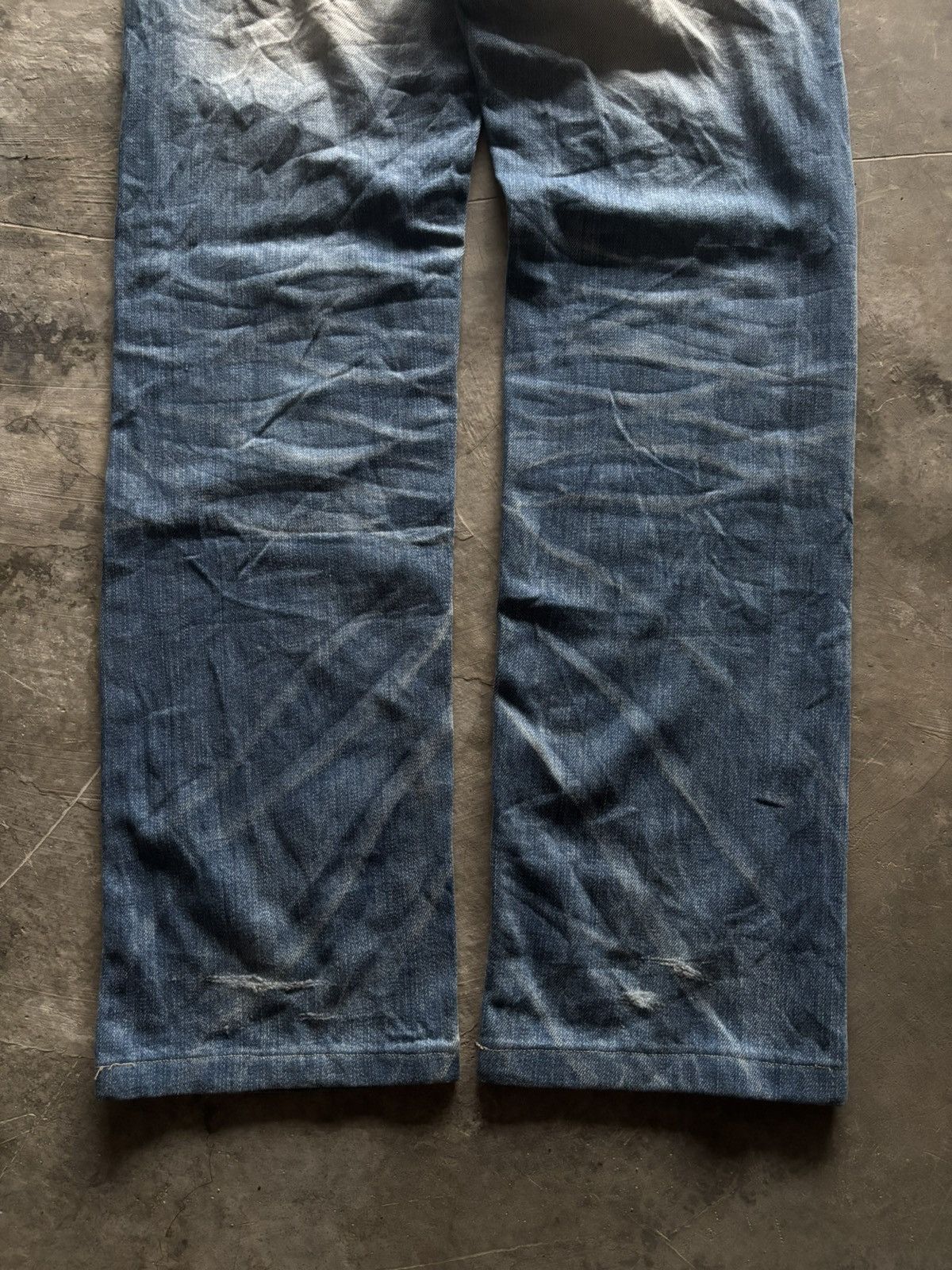 If Six Was Nine RED PEPPER JAPANESE DENIM DISTRESSED WASHED REPAIRED PUNK Size US 30 / EU 46 - 24 Thumbnail
