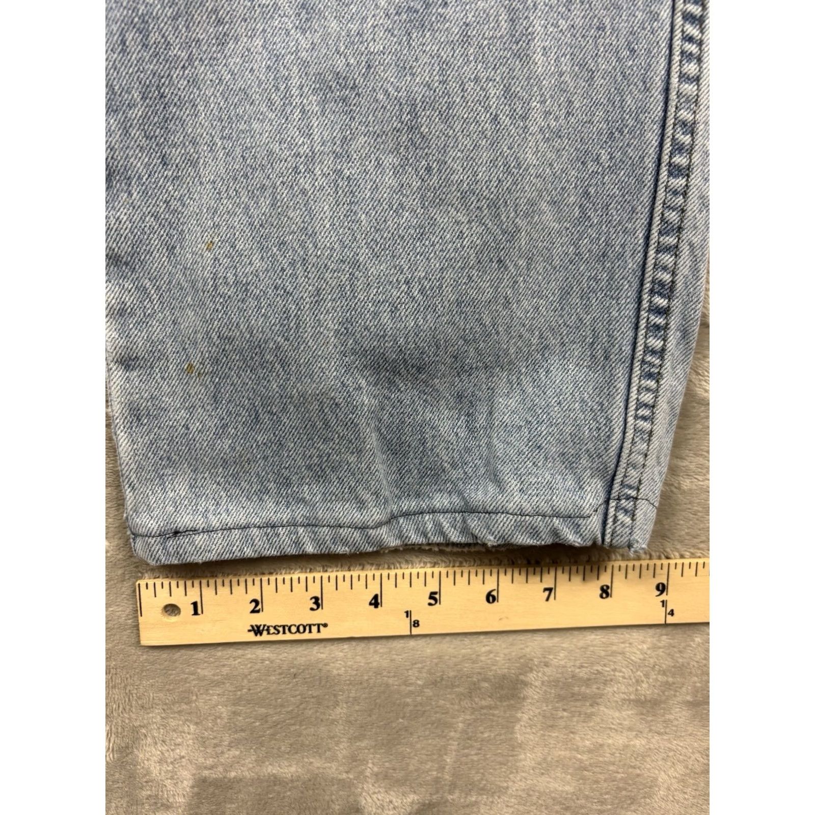 Harley Davidson Harley-Davidson Jeans Mens Relaxed Fit Straight Leg Light Wash Denim Size 36x32 Jeans Regular 5-Pocket Design Blue Motorcycle Biker Mens Size US 36 / EU 52 - 4 Thumbnail