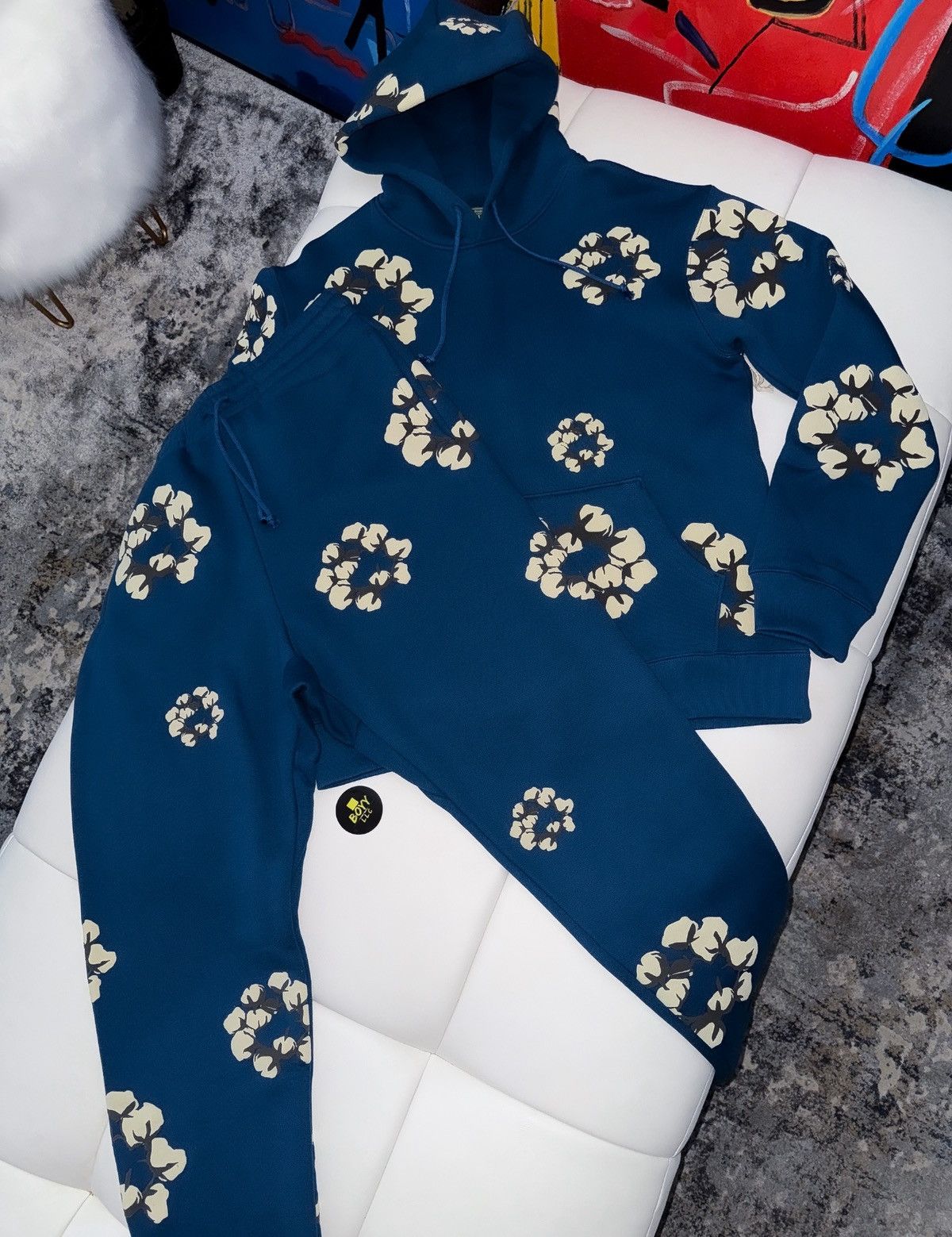 Cactus Plant Flea Market × DENIM TEARS Wreath sweatsuit set M Size US L / EU 52-54 / 3 - 2 Thumbnail
