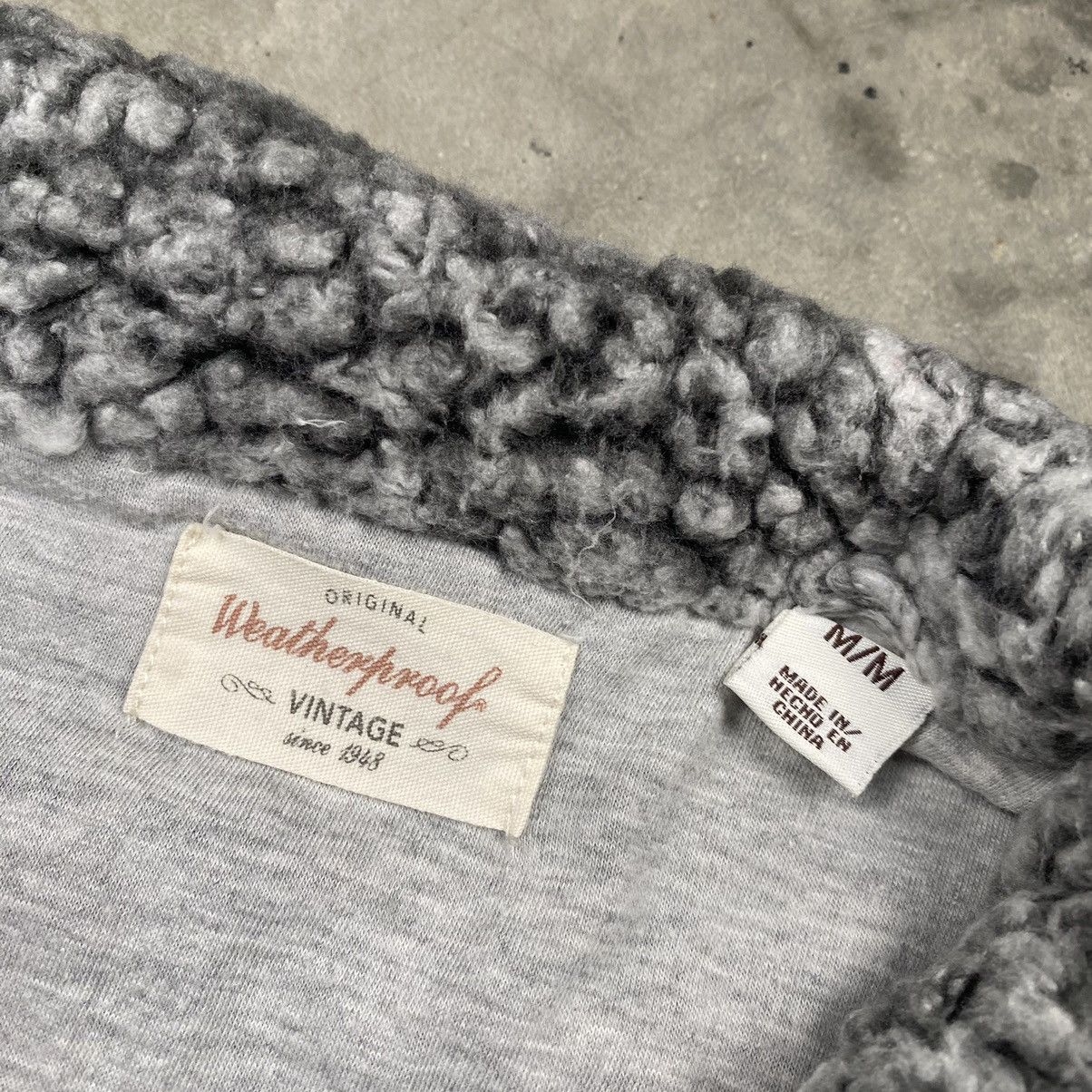 Vintage Weatherproof Deep Pile Sherpa Quarter Zipper Size US M / EU 48-50 / 2 - 4 Thumbnail