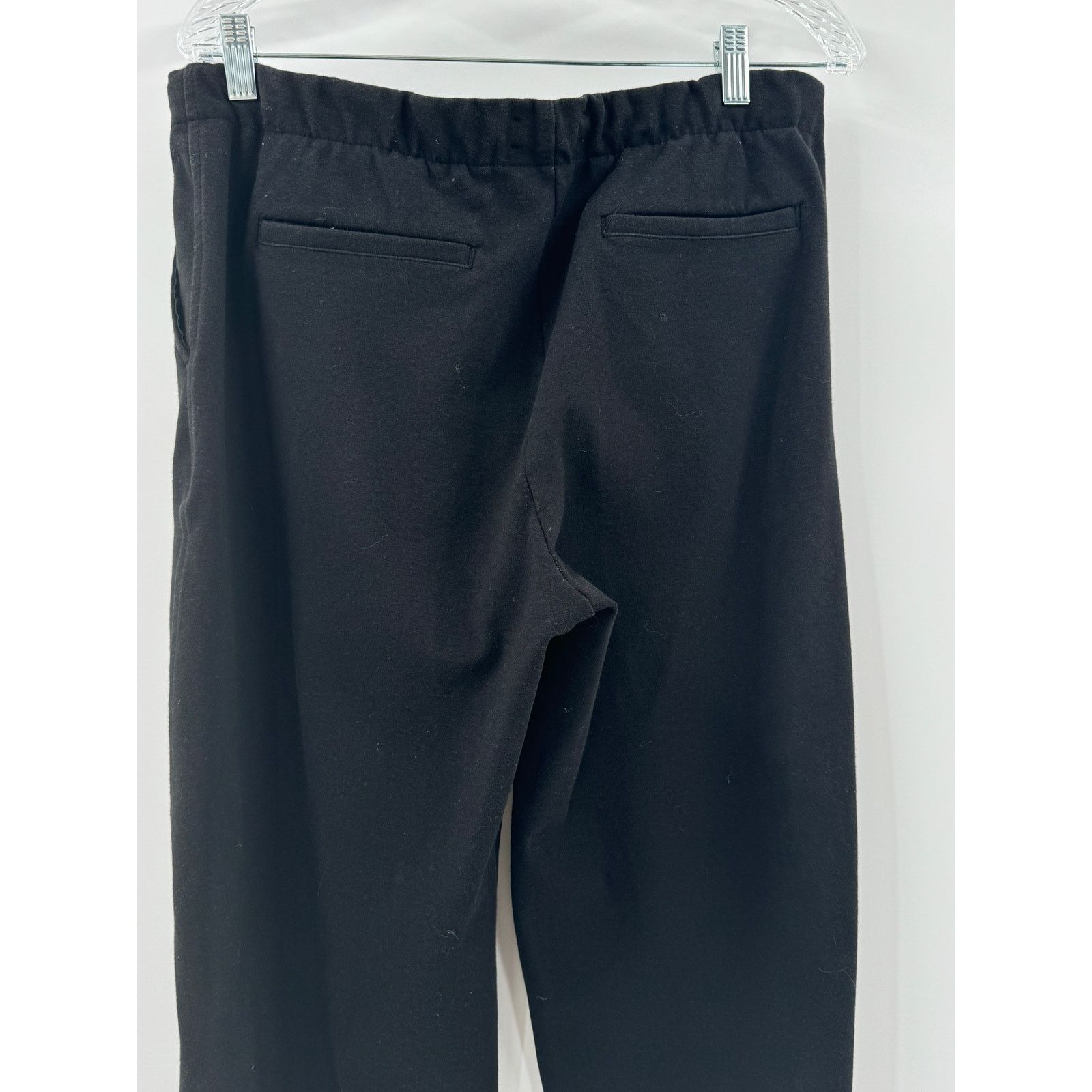 Everlane Everlane Slow Fashion Black Corp Pants Large Pleated Comfy Size 32" / US 10 / IT 46 - 7 Thumbnail