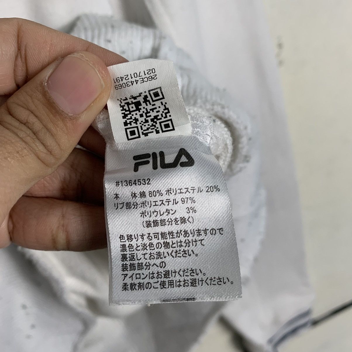 Fila Fila Small Logo White Crewneck Sweatshirt Size US M / EU 48-50 / 2 - 13 Thumbnail