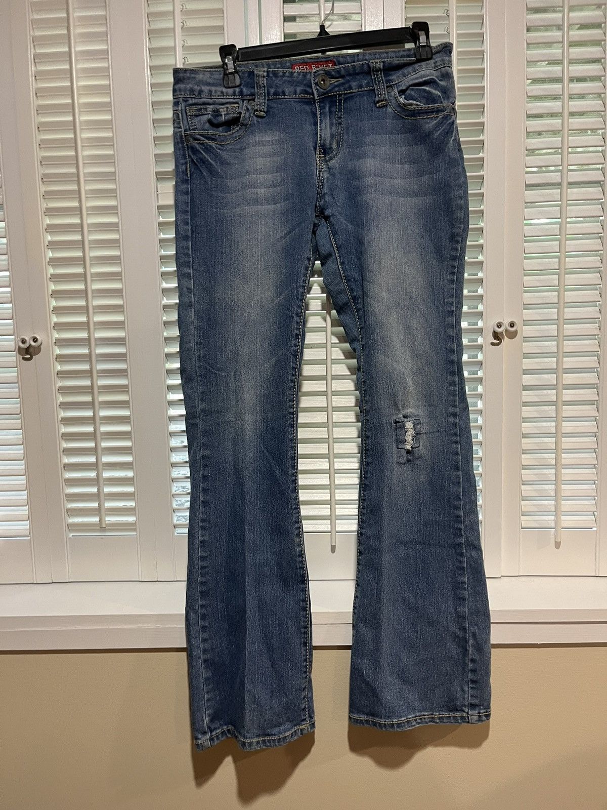 Vintage 2000s Y2K Faded Jeans Club / 9 Size 30" / US 8 / IT 44 - 3 Thumbnail
