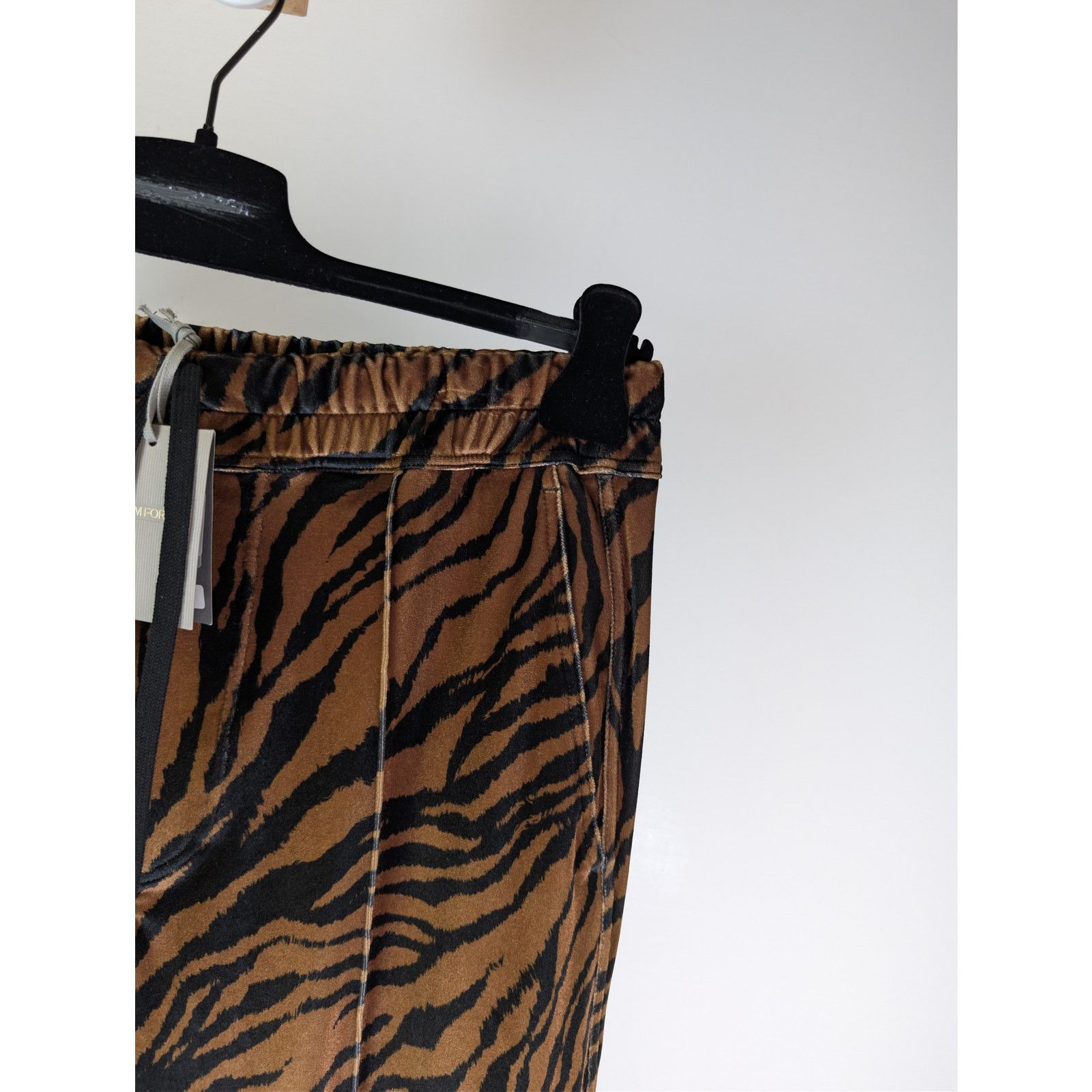 Tom Ford o1rshd1 Cut and Sewn Knit Trousers Pant in Brown / Black Size US 34 / EU 50 - 5 Thumbnail