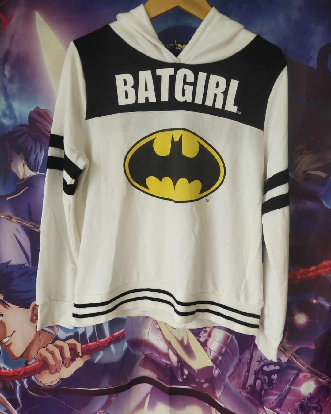 DC Comics DC Comics Batgirl Logo Official Woman Hoodie Size M / US 6-8 / IT 42-44 - 1 Thumbnail