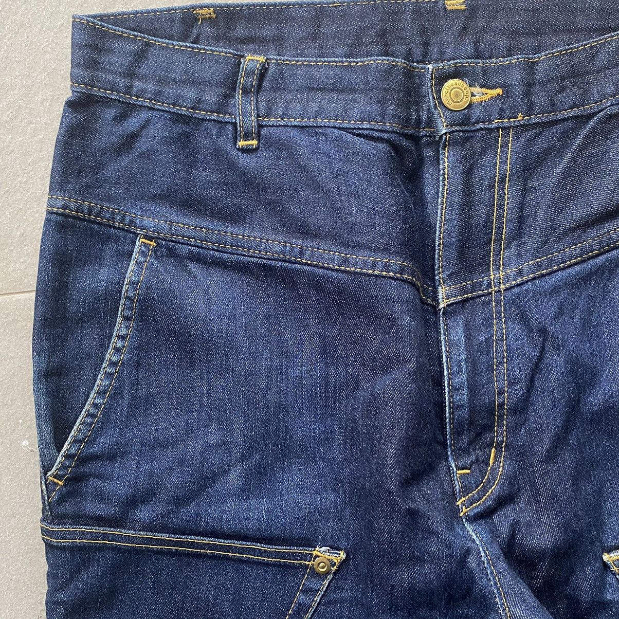 Japanese Brand × mercibeaucoup Mercibeacoup drop crotch jeans high waist ankle tapered Size US 32 / EU 48 - 4 Thumbnail