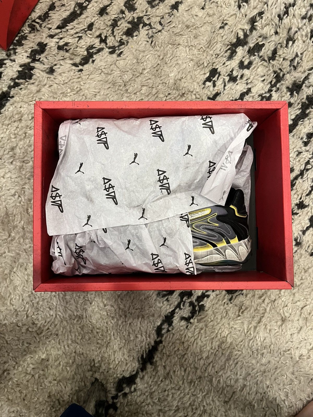 A$AP Rocky × Puma Puma x A$AP ROCKY Inhale DSTRD NPNE warm white/grey/black Size US 10 / EU 43 - 12 Thumbnail