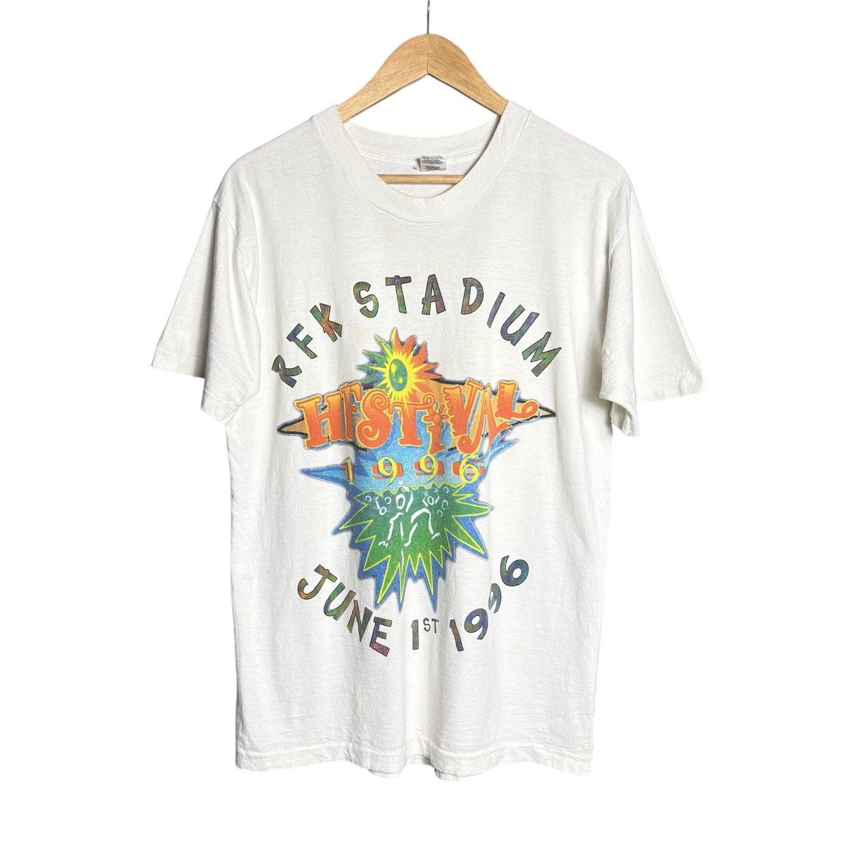 Band Tees Vintage 90s HFStival RFK Stadium Tour Band Tee / No Doubt Size US L / EU 52-54 / 3 - 1 Thumbnail
