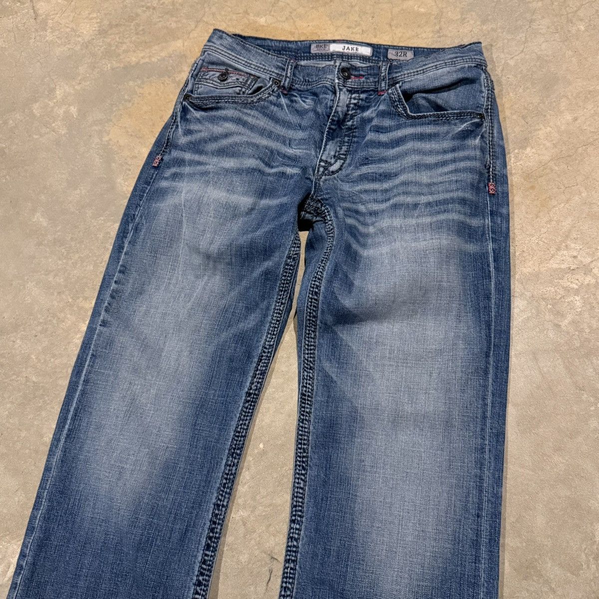 Vintage Vintage 2000s BKE Faded Baggy Jeans Grunge ERD Skater Y2K Size US 32 / EU 48 - 7 Thumbnail