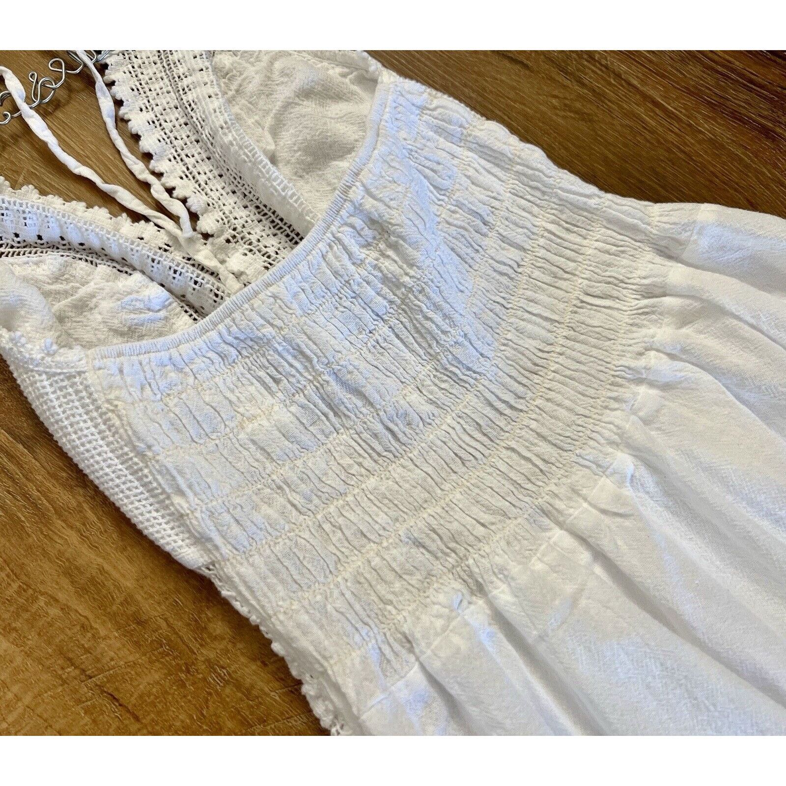 Other Sea Spice Resort Cotton Cover Double Slit M White Lace Size M / US 6-8 / IT 42-44 - 9 Thumbnail