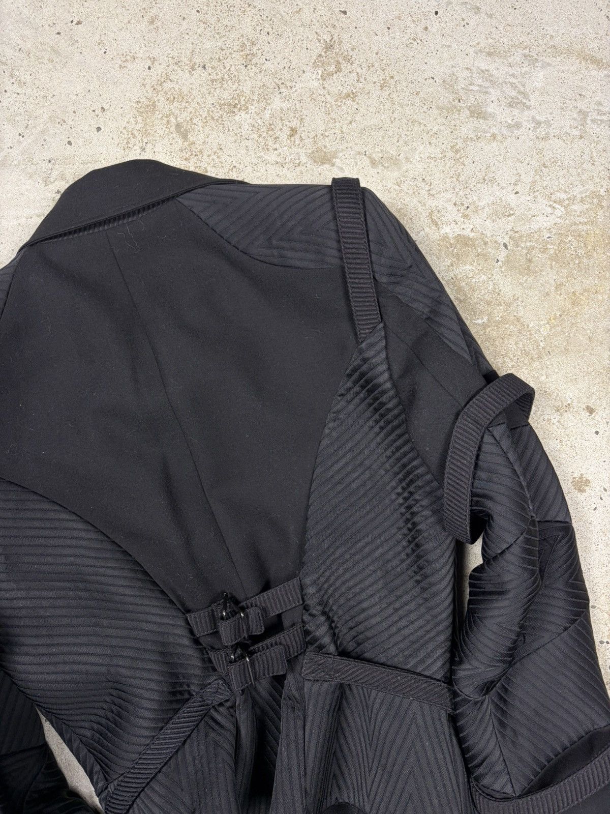 Versace FW2003 Gianni Versace by Donatella Bondage Moto Biker Jacket Size M / US 6-8 / IT 42-44 - 20 Thumbnail