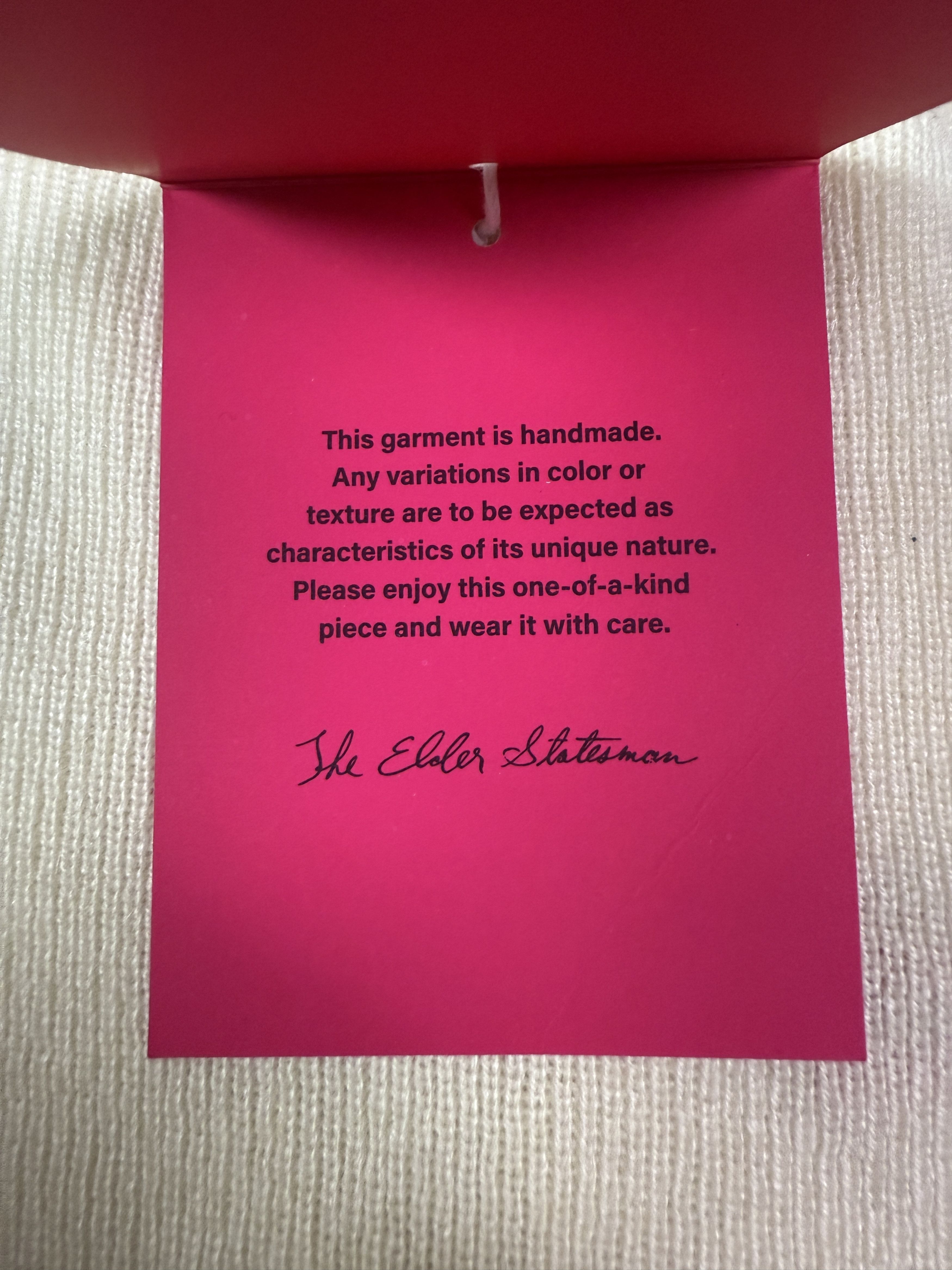 The Elder Statesman $650 The Elder Statesman Delicash White Turtleneck Size L / US 10 / IT 46 - 10 Thumbnail