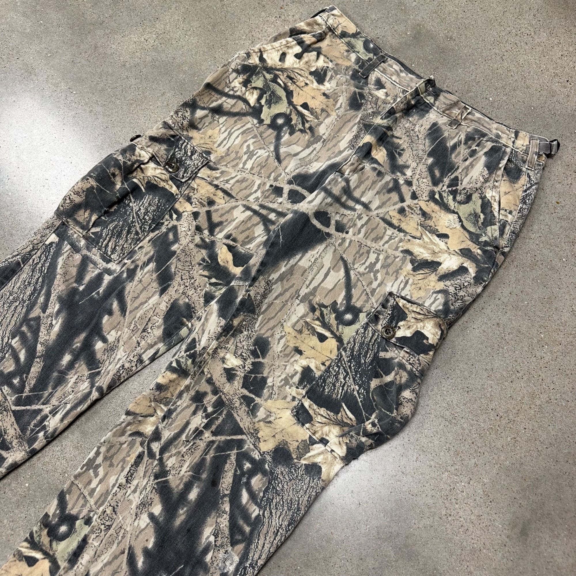 Mossy Oaks × Vintage Vintage Mossy Oak Breakup Camo Cargo Pants Size US 32 / EU 48 - 3 Thumbnail