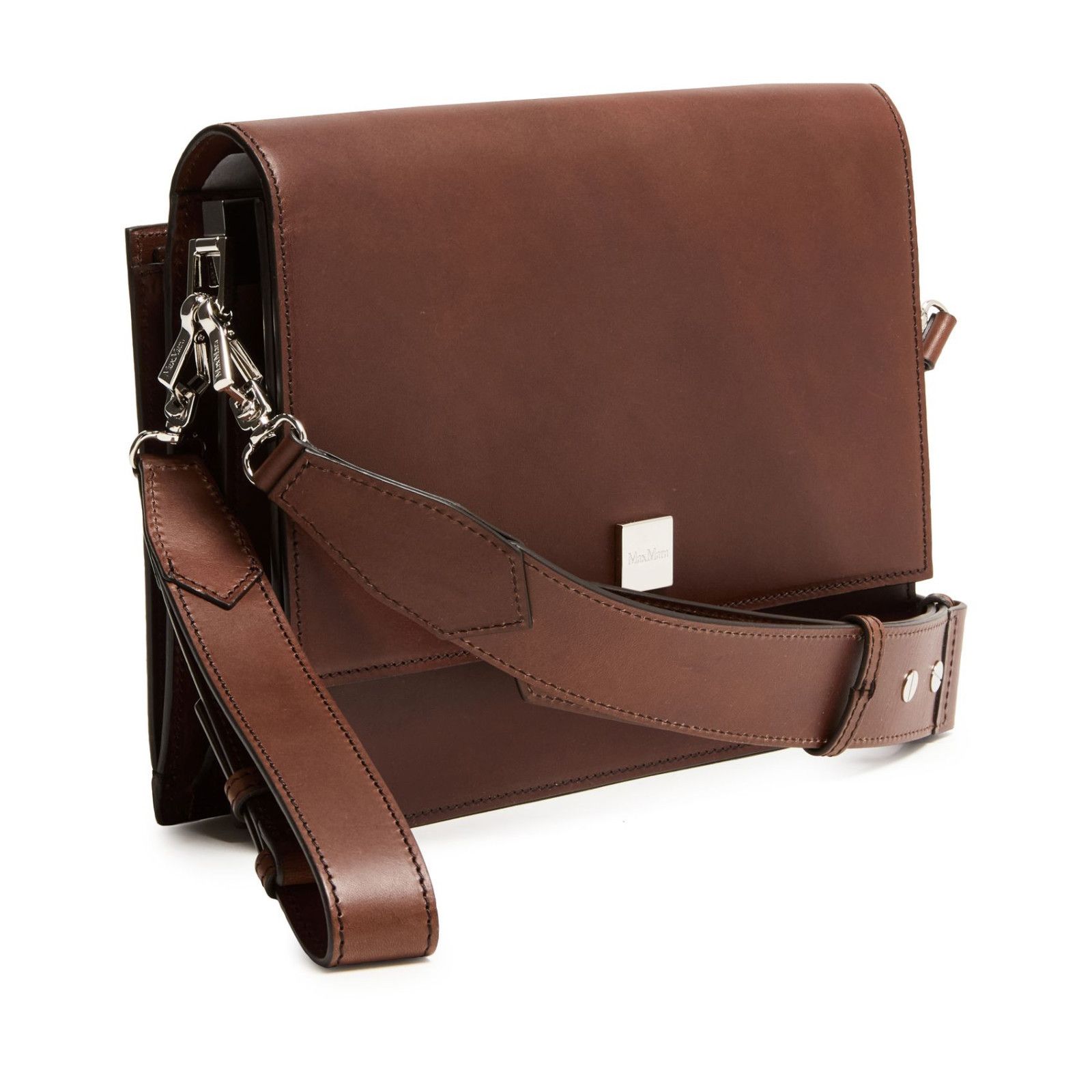 Max Mara MAX MARA Bianca Brown Shoulder Bag New And Authentic Size ONE SIZE - 2 Thumbnail