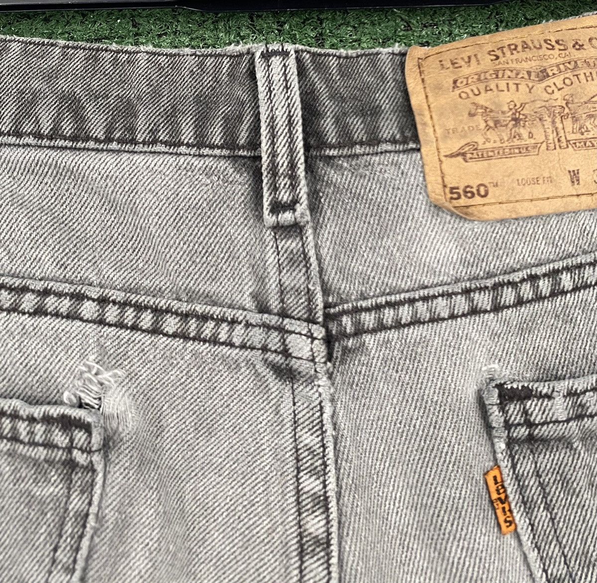 Other VTG 560 Levi’s Orange Tab Shorts Jorts Sz 37 Distressed Size US 37 - 7 Thumbnail