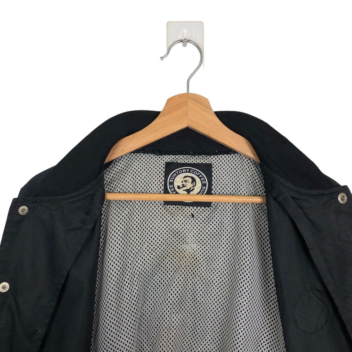 Japanese Brand VINTAGE SATIN BOMBER JACKET SUNTORY COFFEE BIG LOGO Size US M / EU 48-50 / 2 - 10 Thumbnail