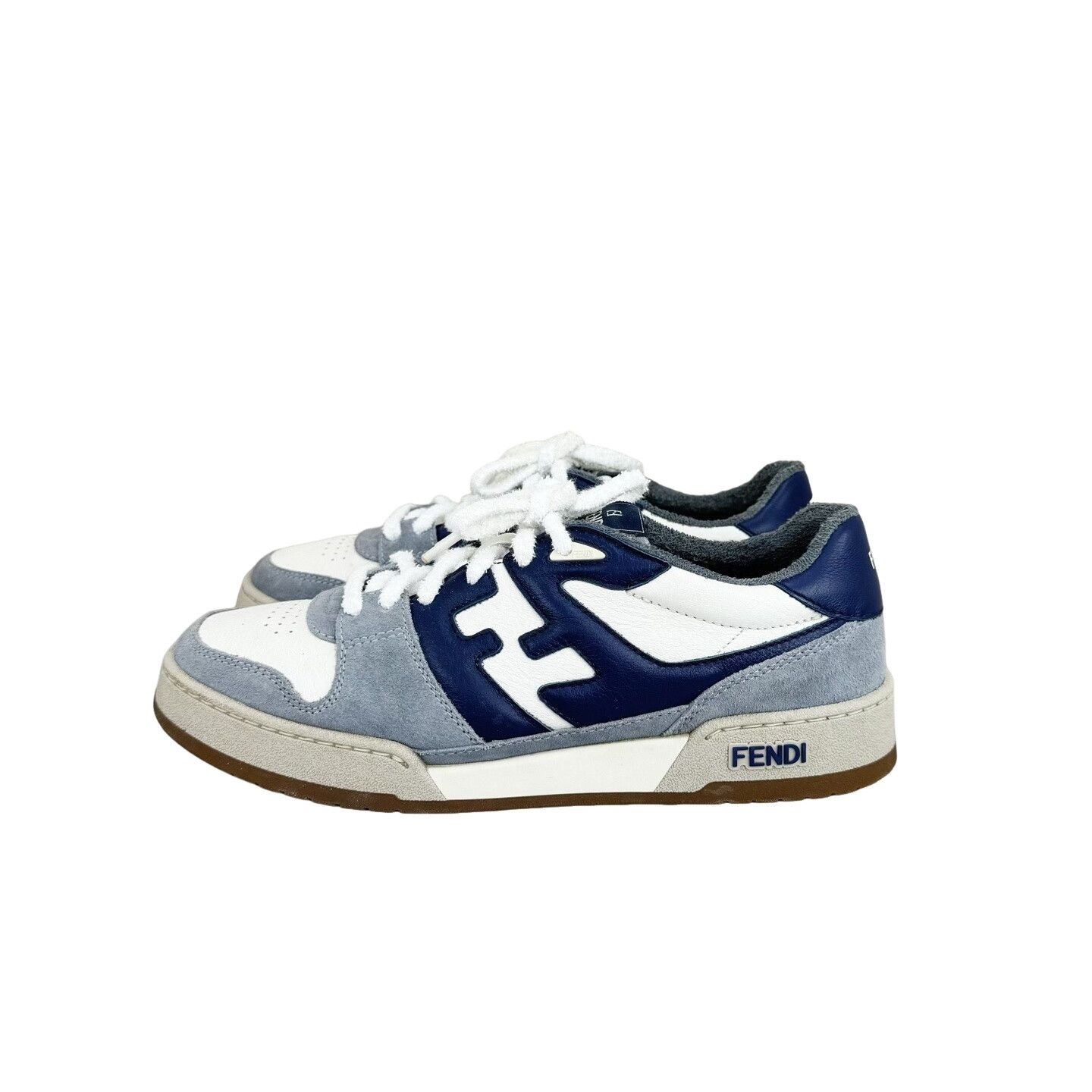 Fendi Fendi Match Suede Low-Top Sneakers Size 8 Size US 8 / EU 41 - 1 Thumbnail