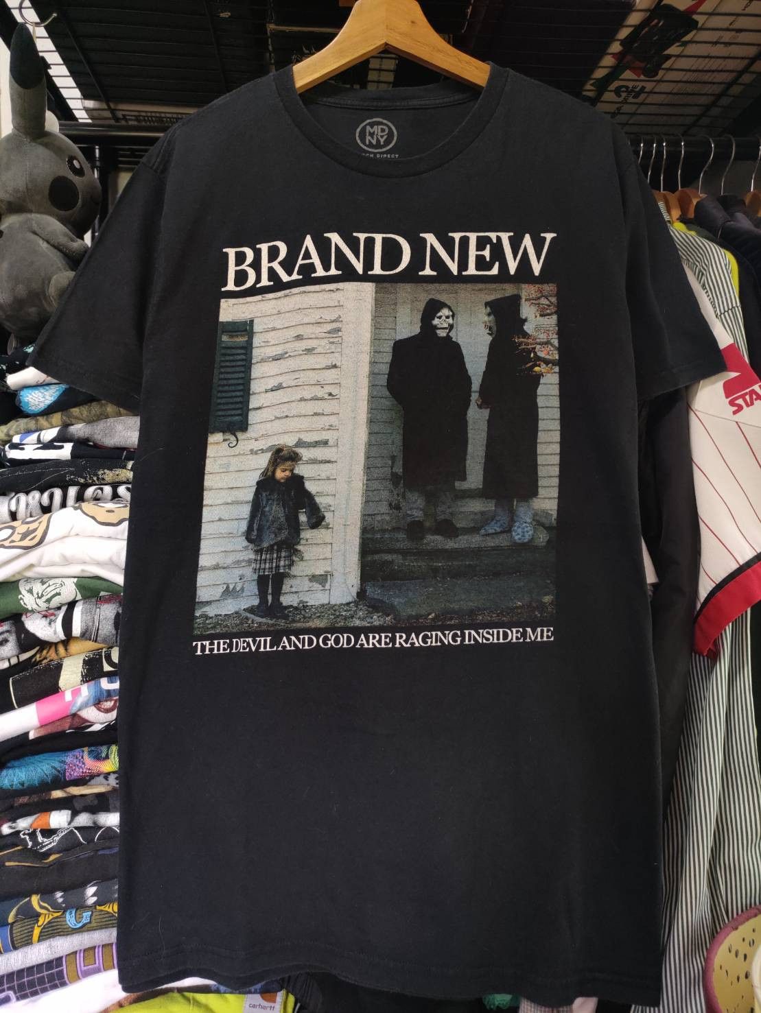Band Tees Brand New Band " The Devil and God Are Raging Inside Me " Size US L / EU 52-54 / 3 - 3 Thumbnail